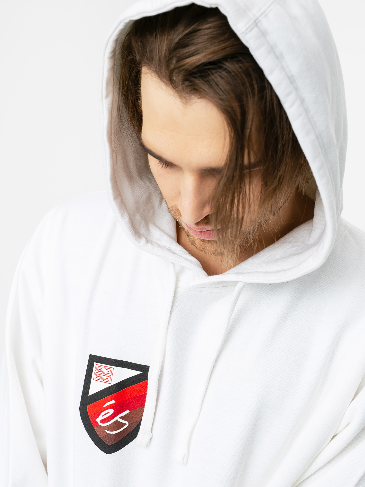 eS Academy HD Kapucnis pulóver (white)