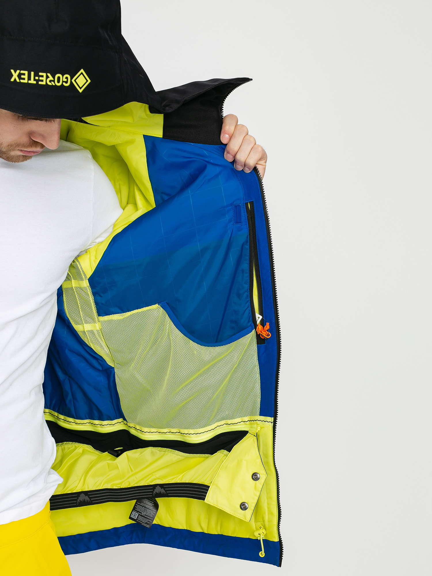 Férfi Burton Gore Tex Radial Insulated Snowboard dzseki (lapis blue/true black/limeade)