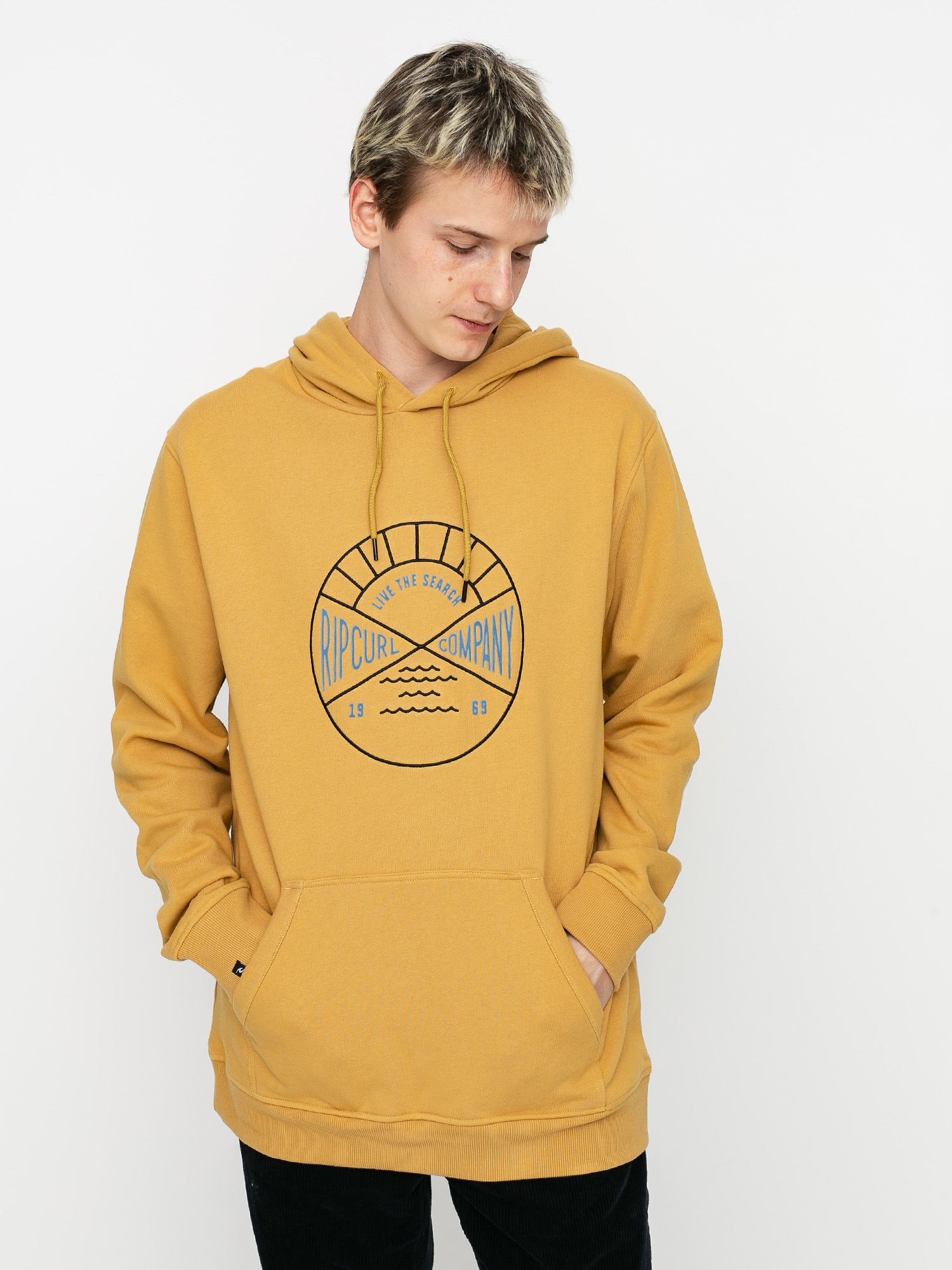 Rip Curl Flag Fleece Pulóver (mustard)