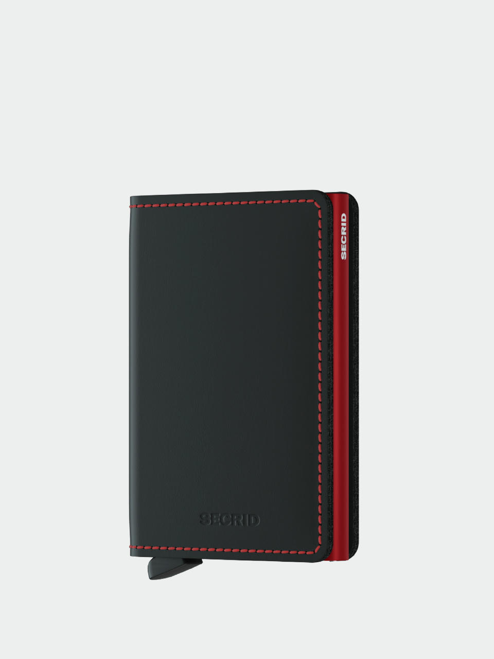 Secrid Slimwallet Pénztárca (matte black/red)