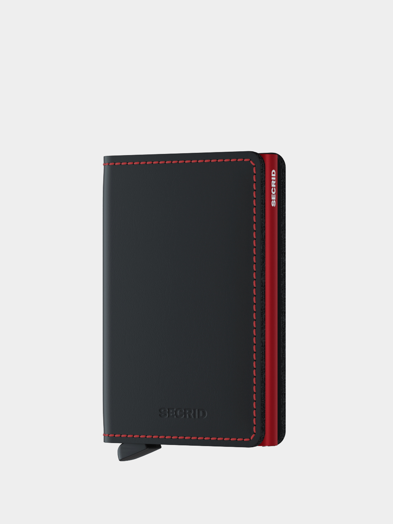 Secrid Slimwallet Pu00e9nztu00e1rca (matte black/red)