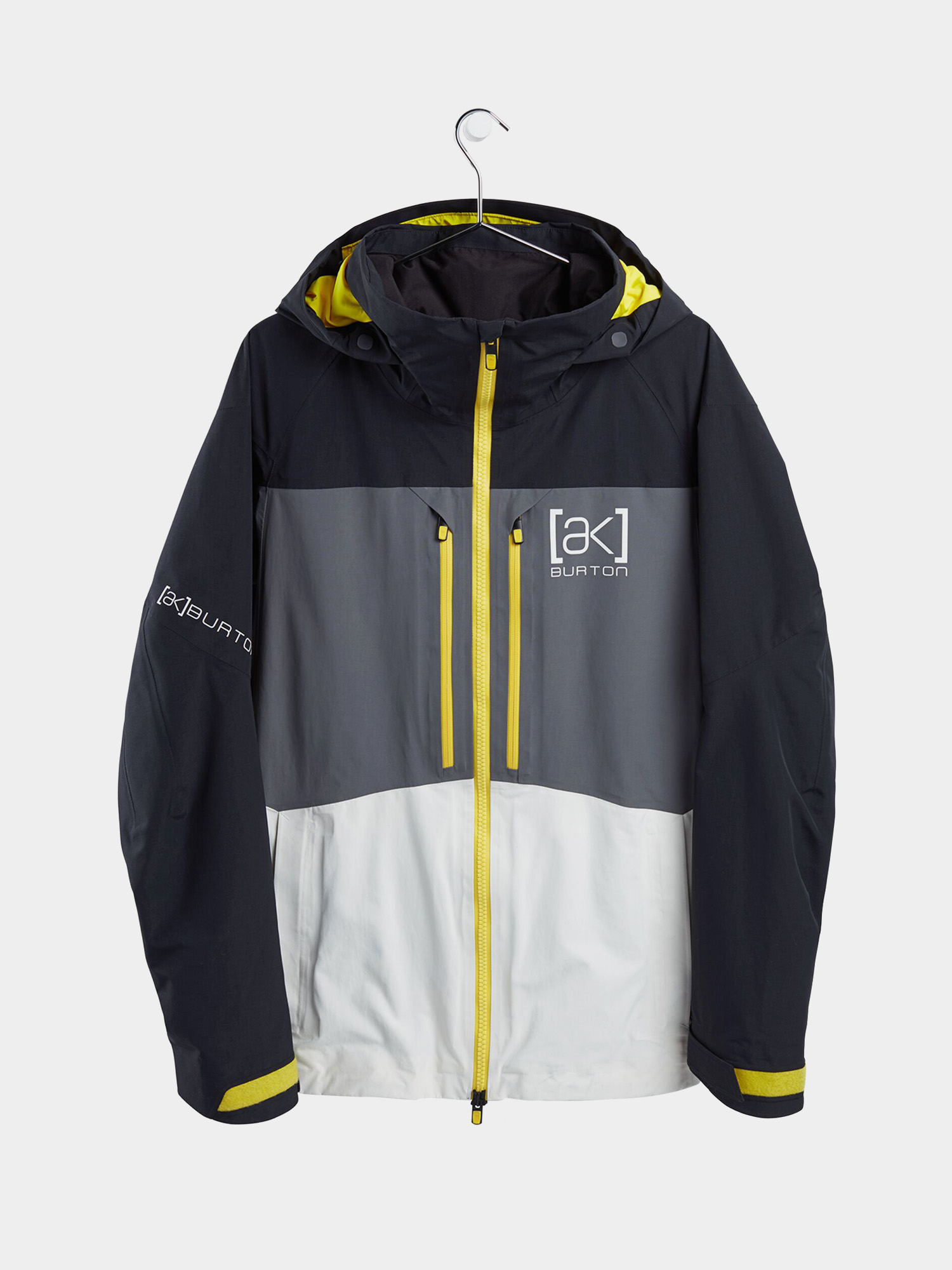 Férfi Burton Ak Gore Tex Swash Snowboard dzseki (true black/castlerock/white mist)