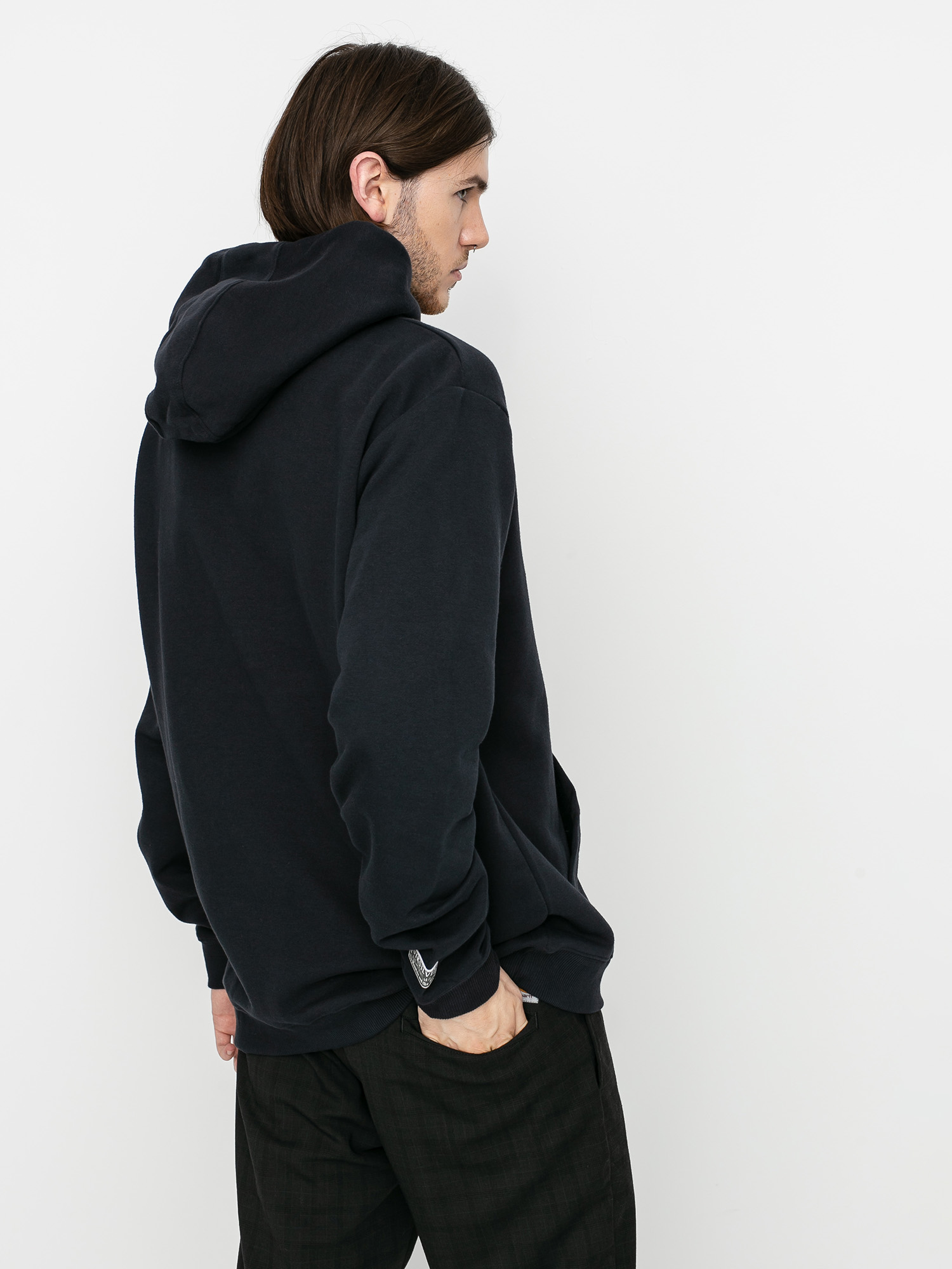 Férfi Quiksilver Big Logo Snow HD Thermo pulóver (true black)