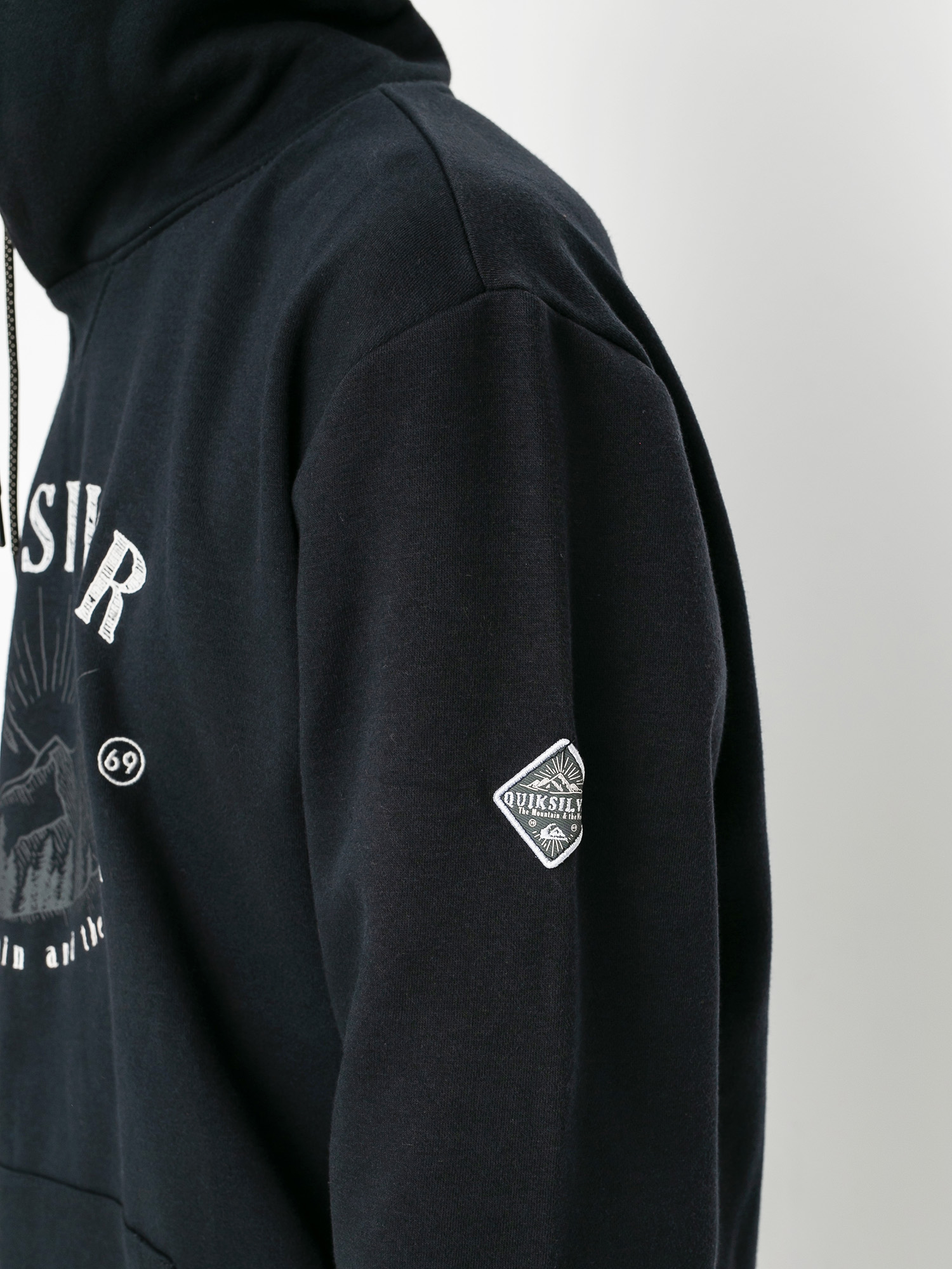 Férfi Quiksilver Big Logo Snow HD Thermo pulóver (true black)