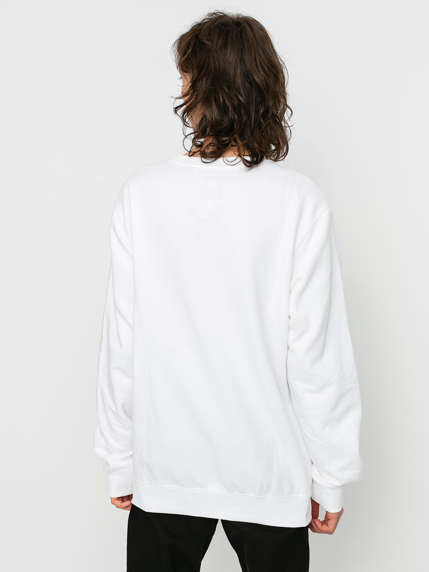 Element I Heart Crew Pulóver (optic white)