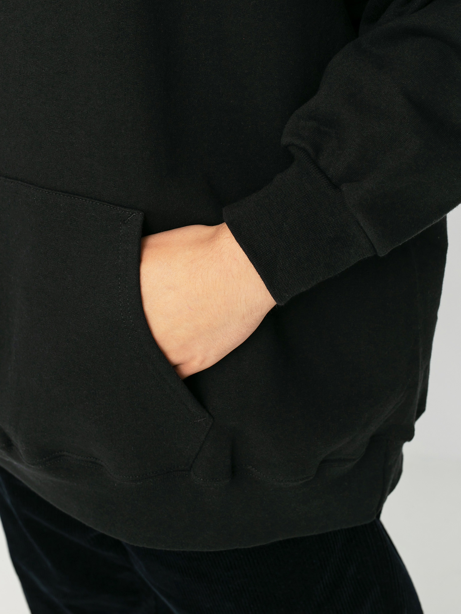 Thrasher Flame HD Kapucnis pulóver (black)