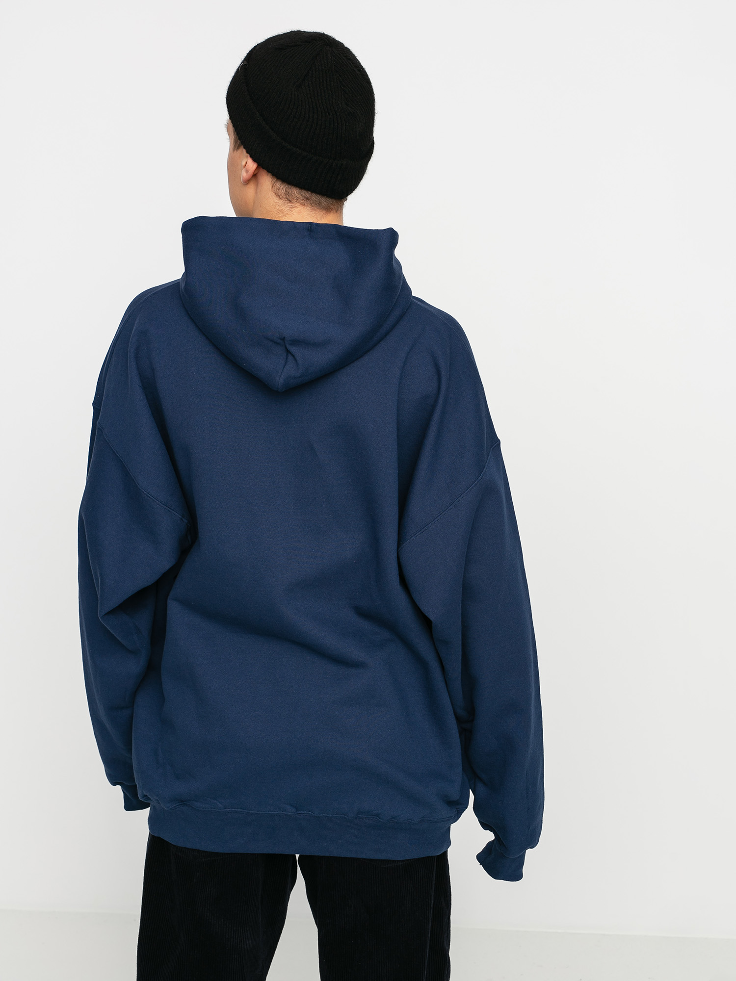 Thrasher Flame HD Kapucnis pulóver (navy)