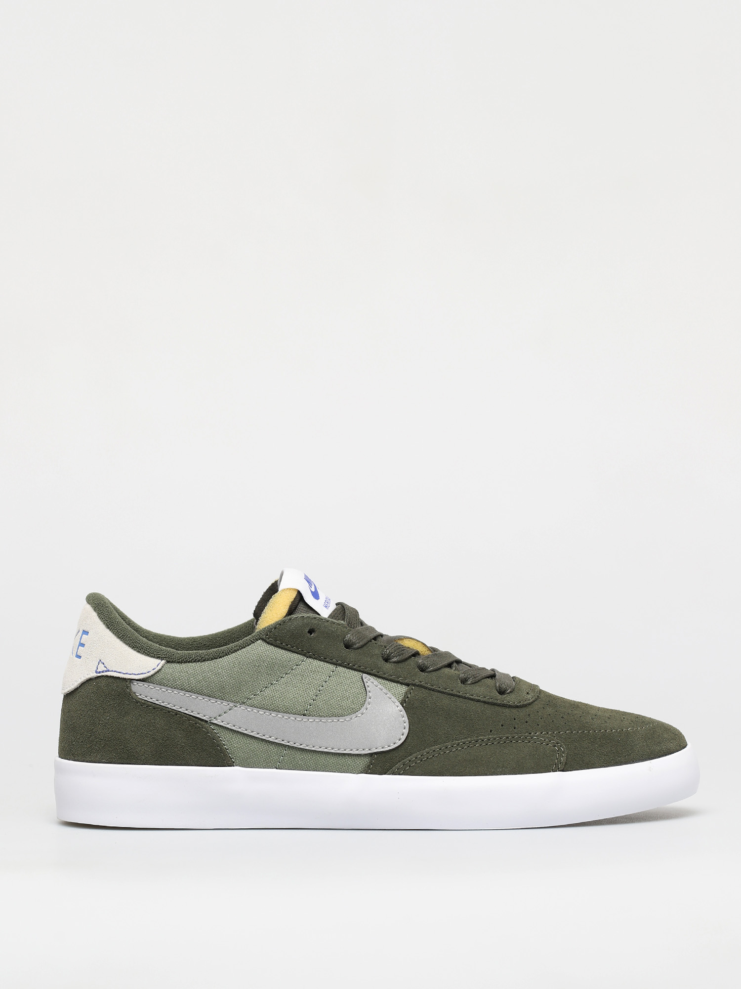 Nike SB Cipők Heritage Vulc Prm (cargo khaki/medium grey spiral sage)
