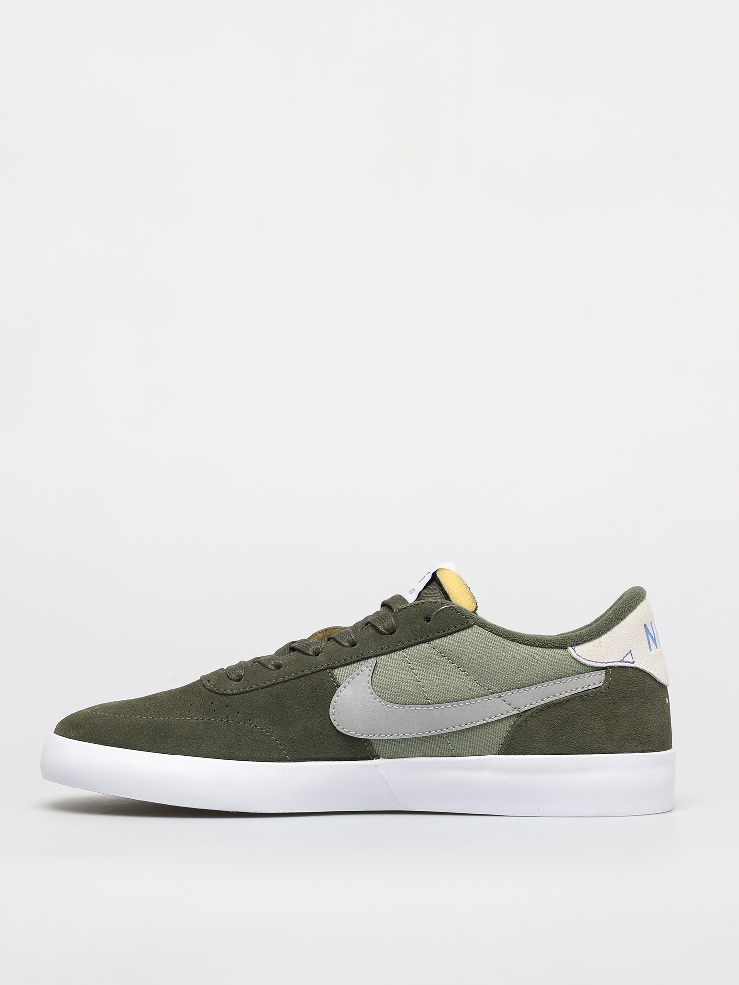 Nike SB Cipők Heritage Vulc Prm (cargo khaki/medium grey spiral sage)