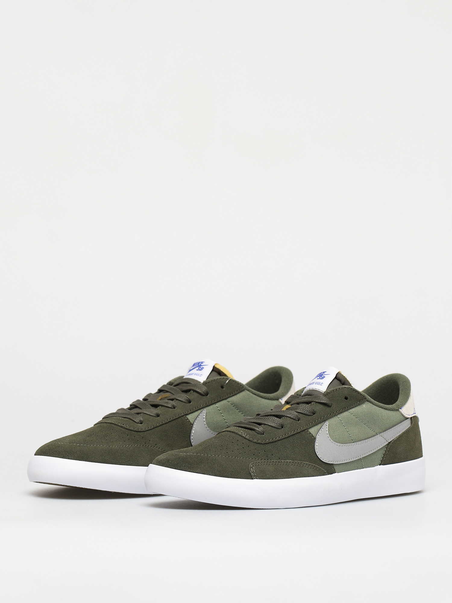 Nike SB Cipők Heritage Vulc Prm (cargo khaki/medium grey spiral sage)