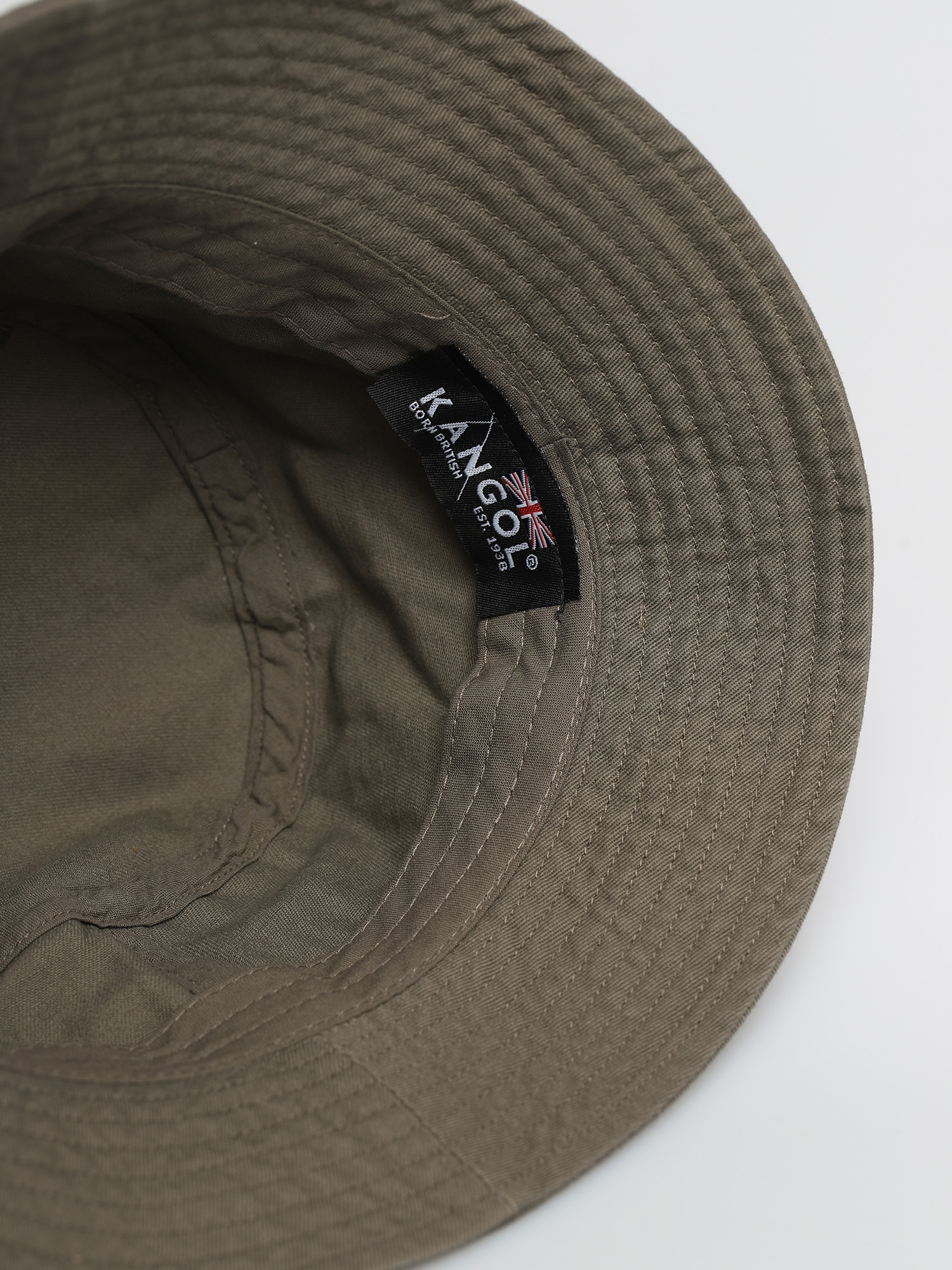 Kangol Washed Bucket Kalap (smog)