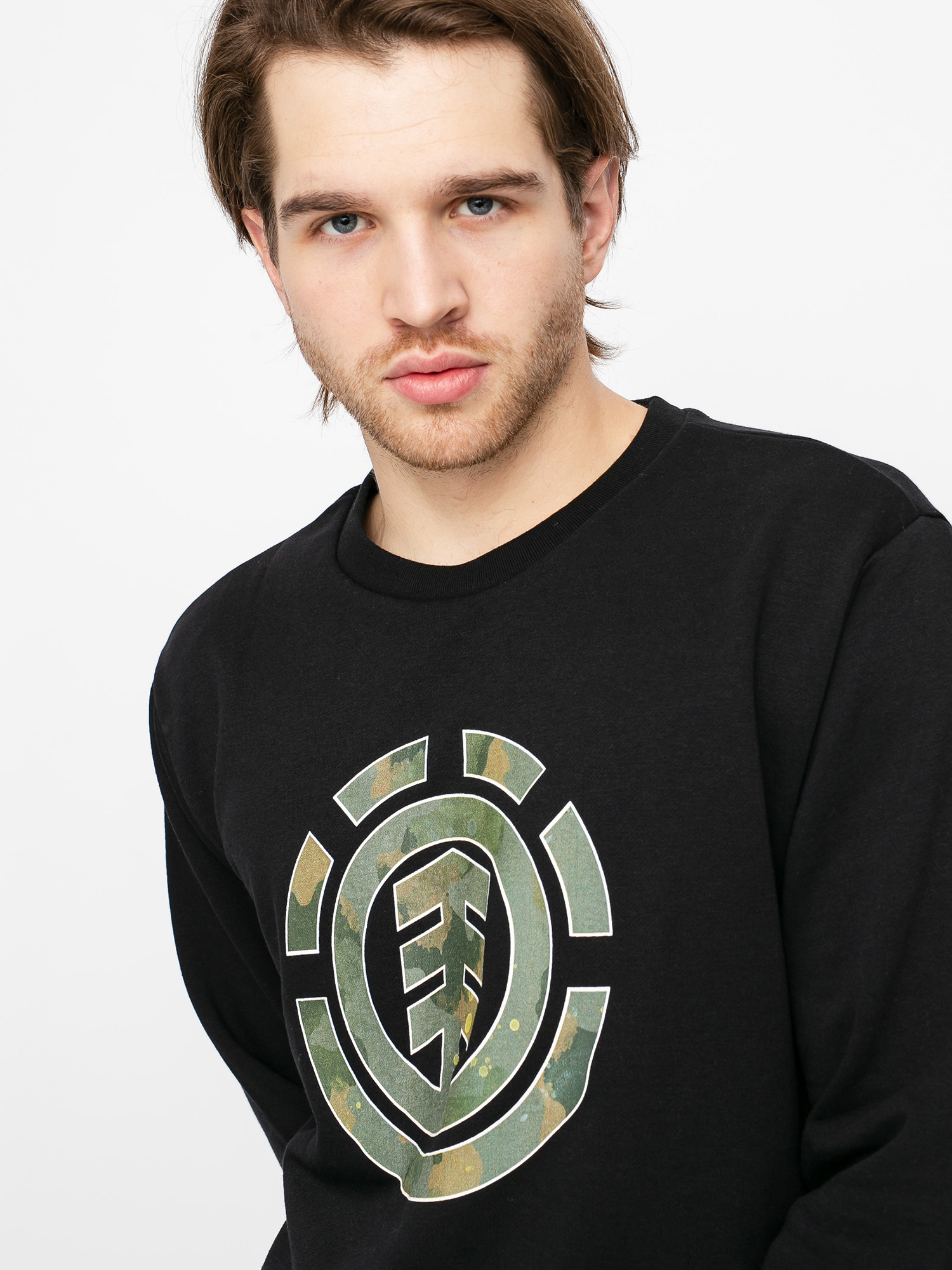 Element Water Camo Icon Fill Pulóver (flint black)