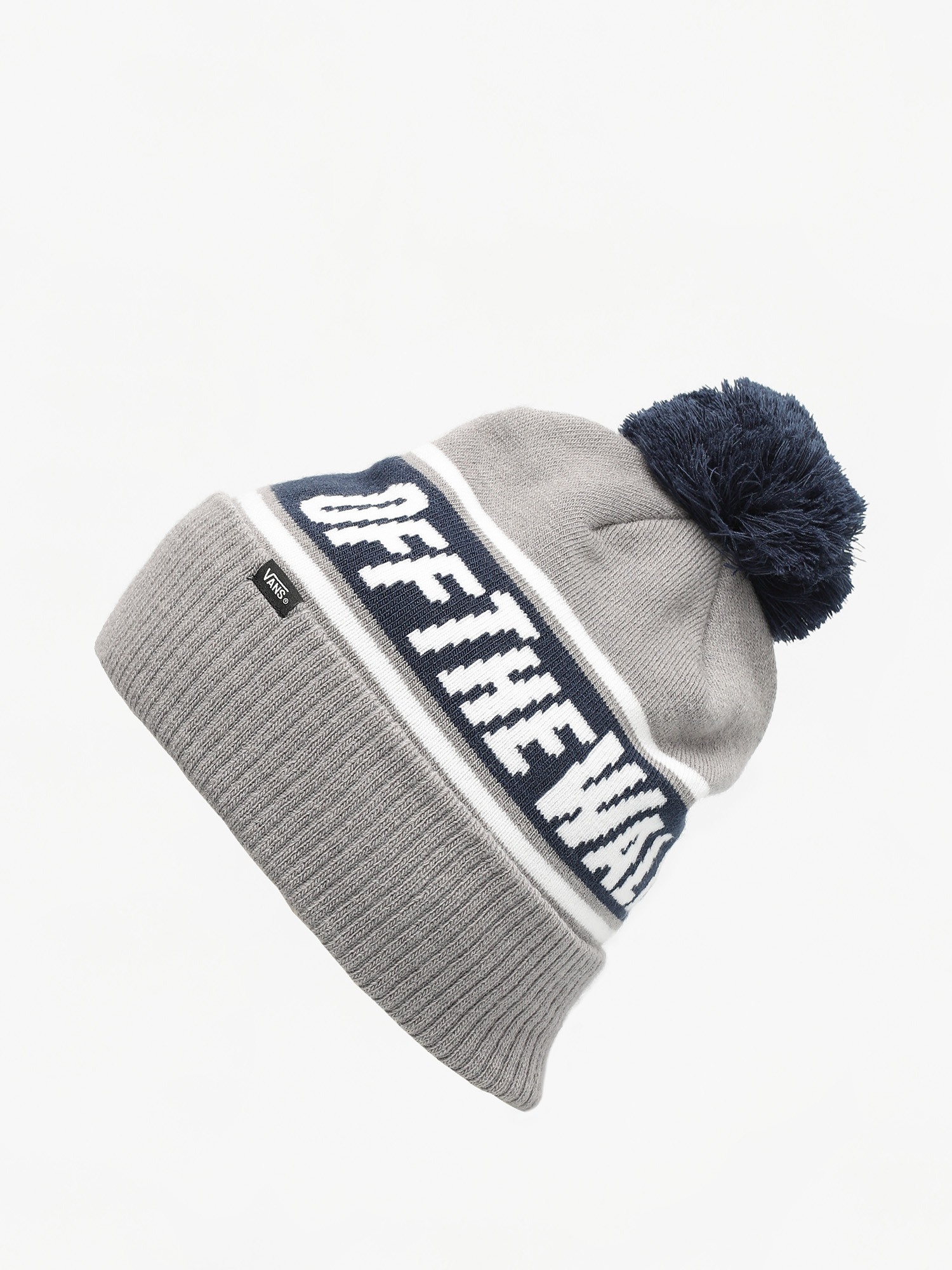 Vans Off The Wall Pom Sapka (heather grey/dress blues)