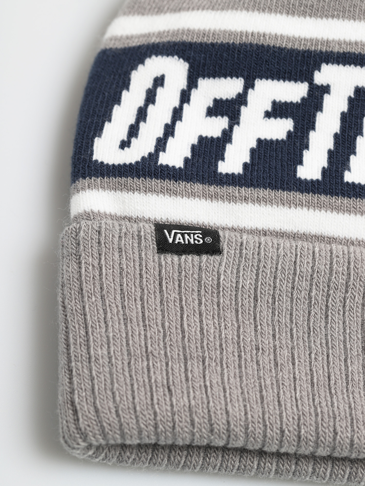 Vans Off The Wall Pom Sapka (heather grey/dress blues)