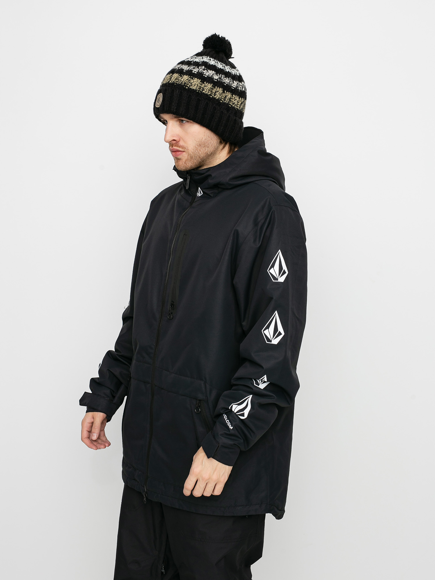 Férfi Volcom Deadlystones Ins Snowboard dzseki (black)