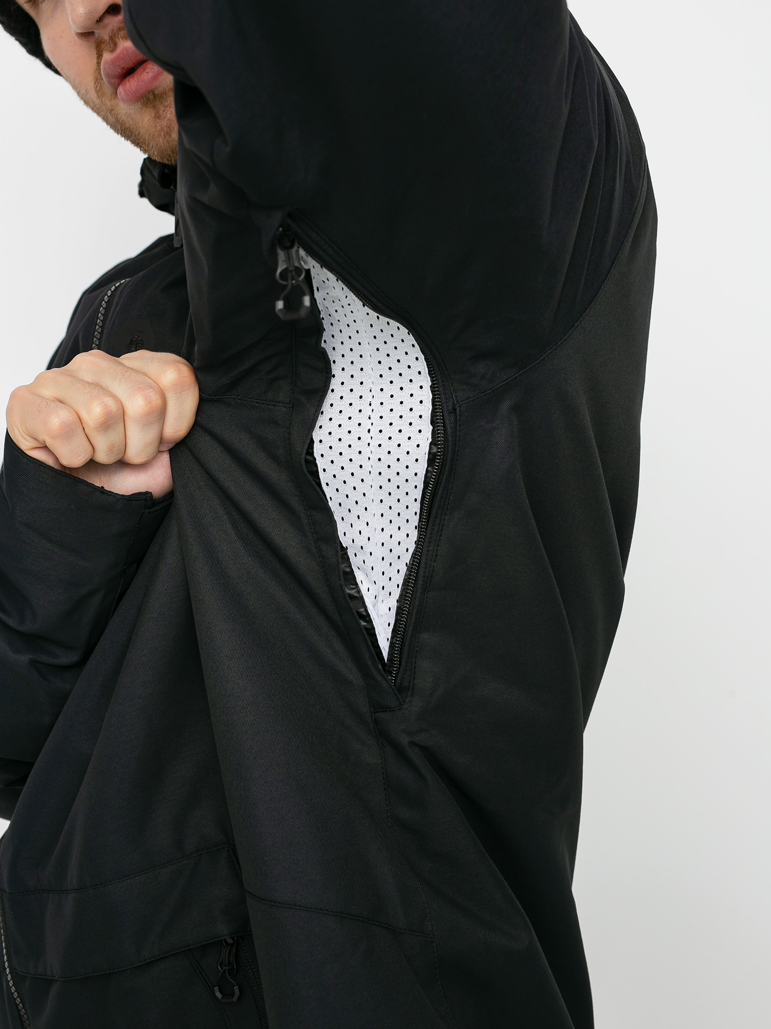 Férfi Volcom Deadlystones Ins Snowboard dzseki (black)