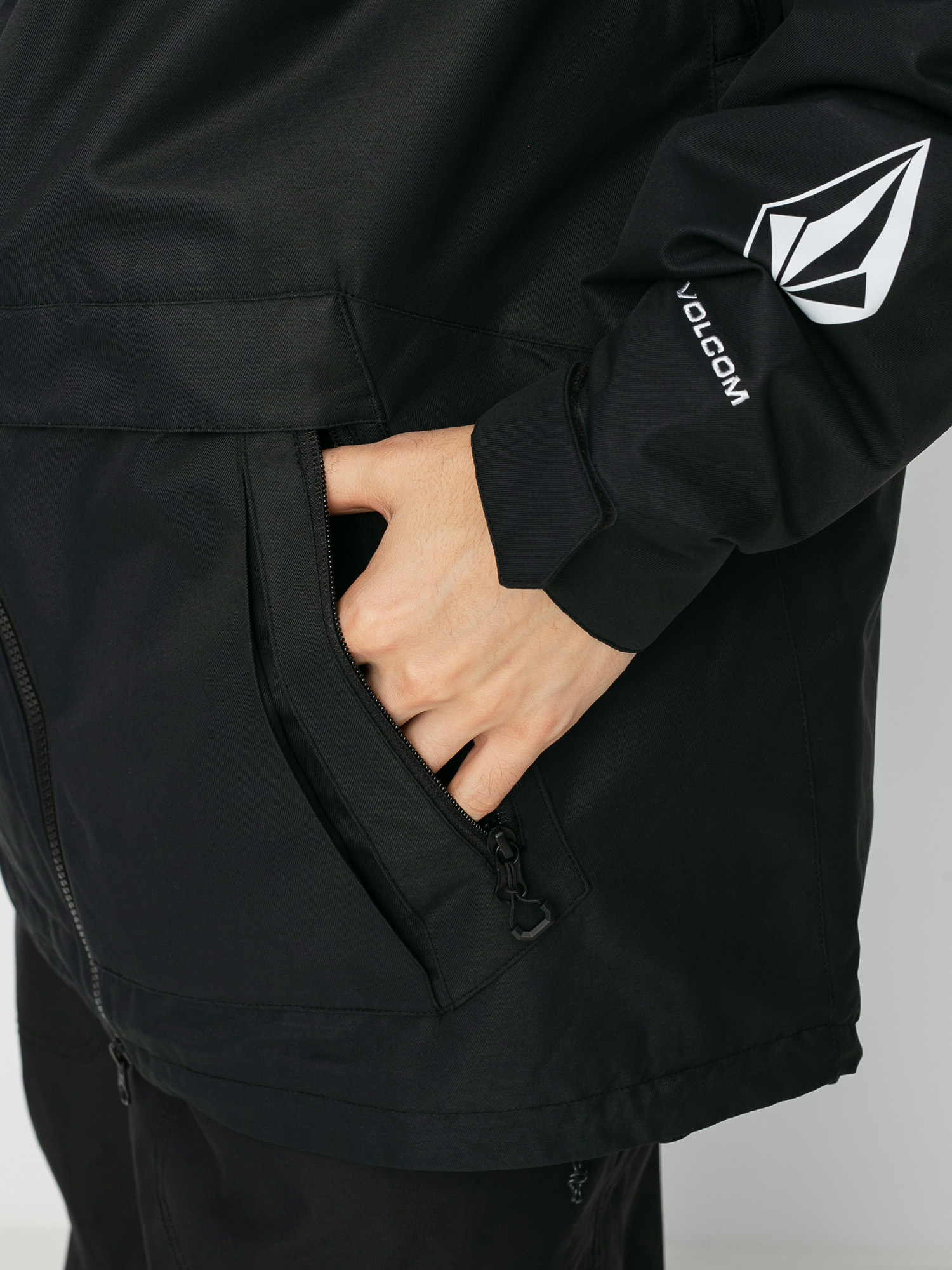 Férfi Volcom Deadlystones Ins Snowboard dzseki (black)