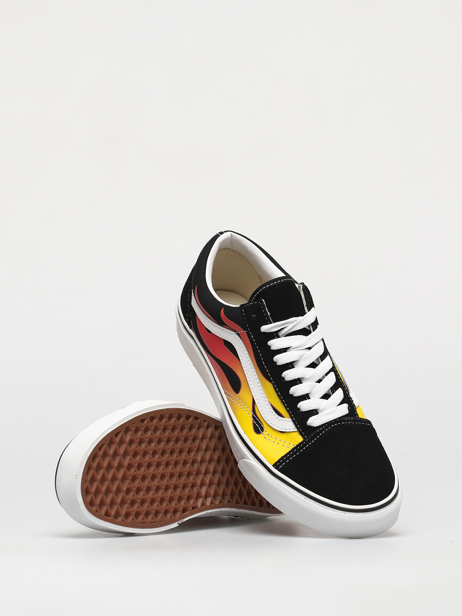 Vans Old Skool Cipők (flame/black/black/true white)