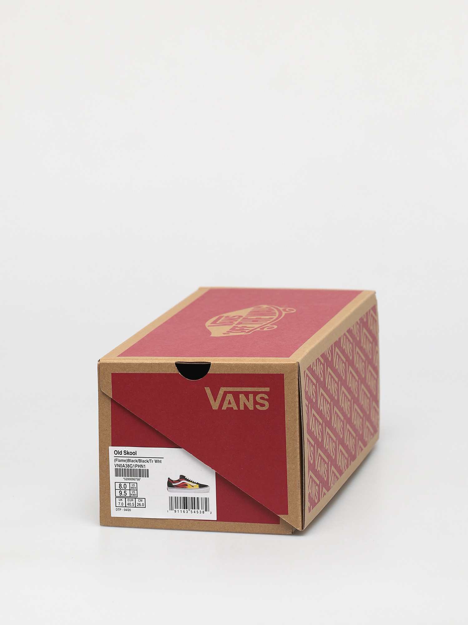 Vans Old Skool Cipők (flame/black/black/true white)