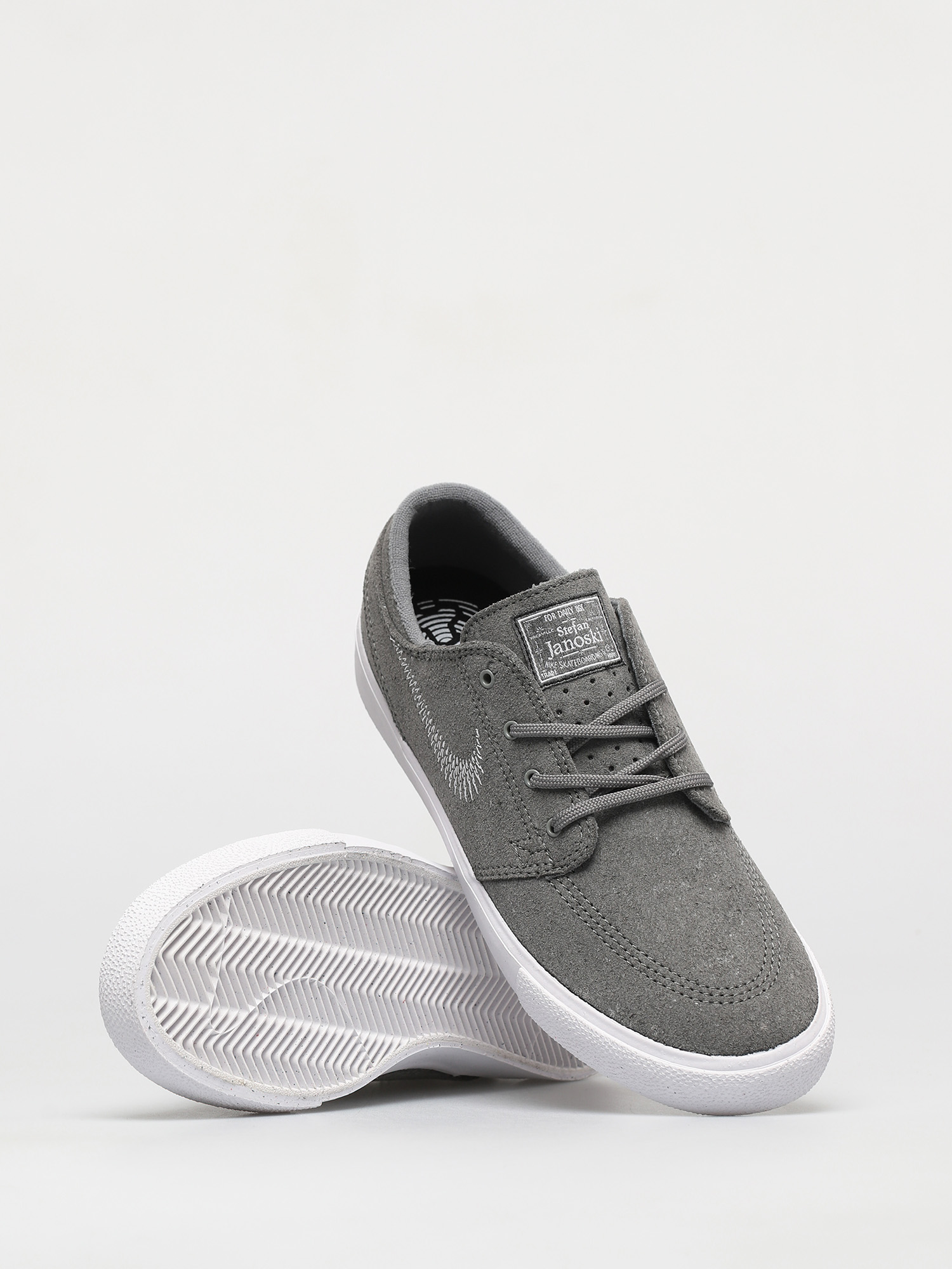 Nike SB Zoom Stefan Janoski Fl Rm Cipők (tumbled grey/white tumbled grey white)