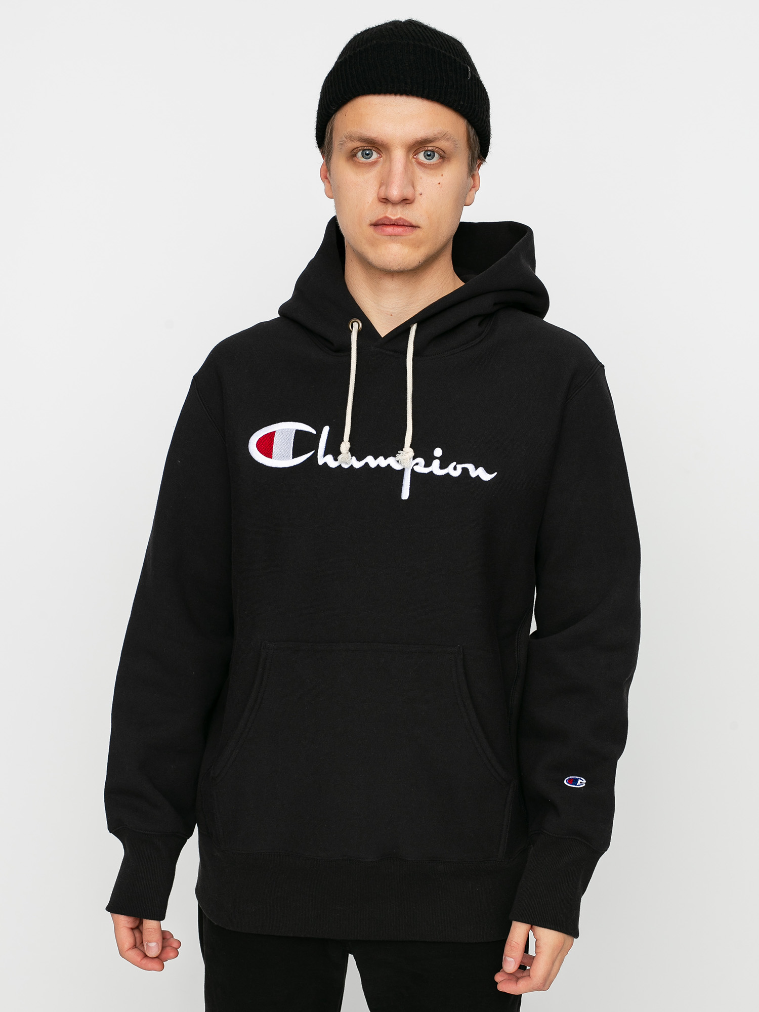 Champion Sweatshirt HD 215210 Kapucnis pulóver (nbk)