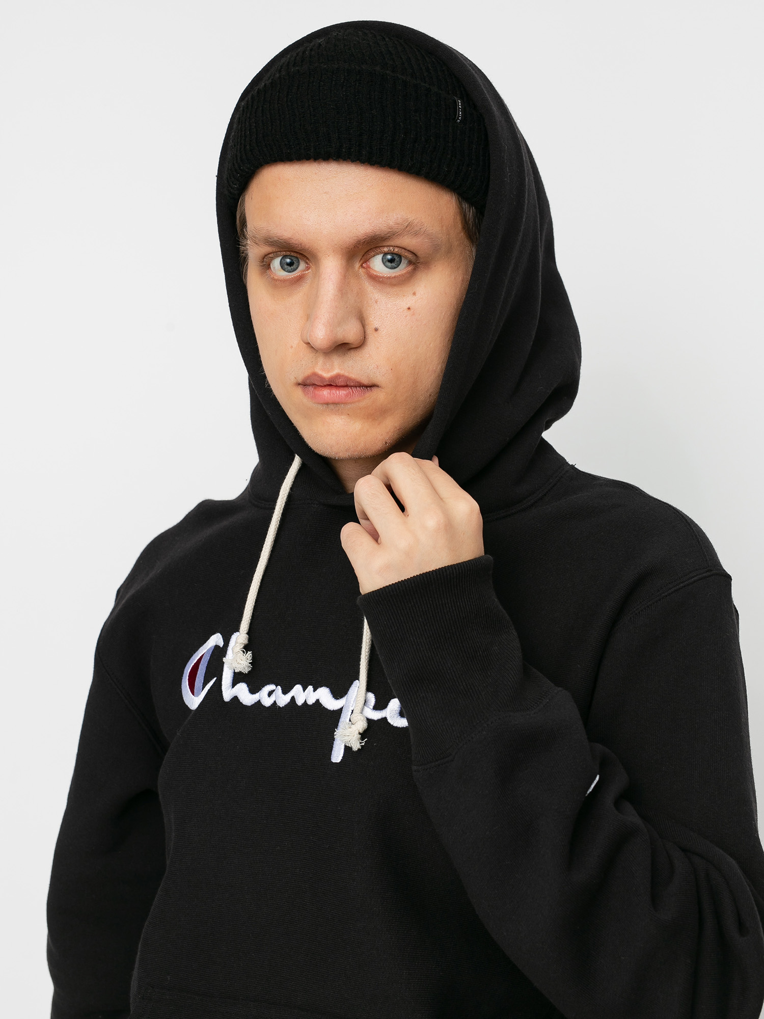 Champion Sweatshirt HD 215210 Kapucnis pulóver (nbk)