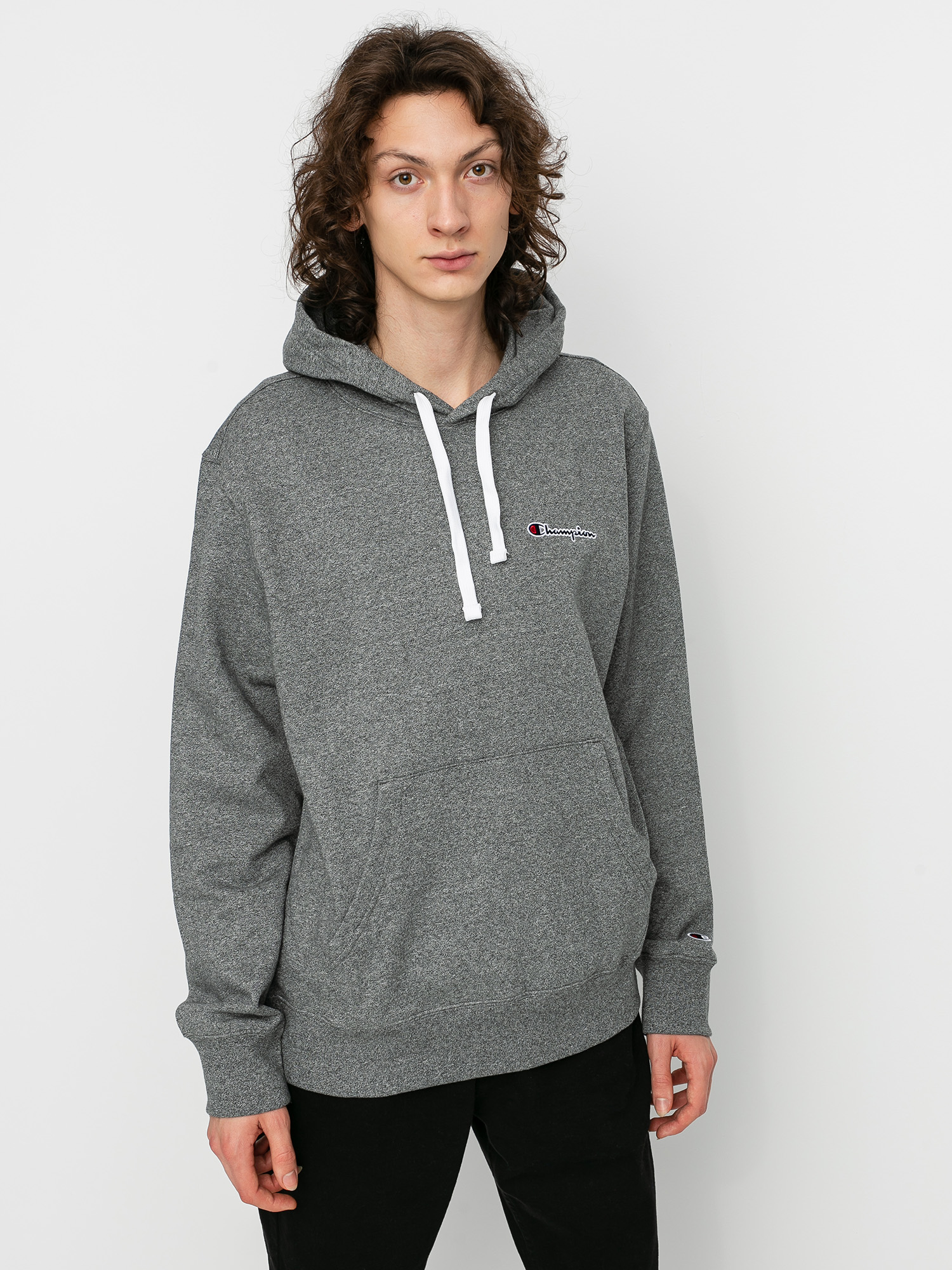 light grey champion sweatshirt