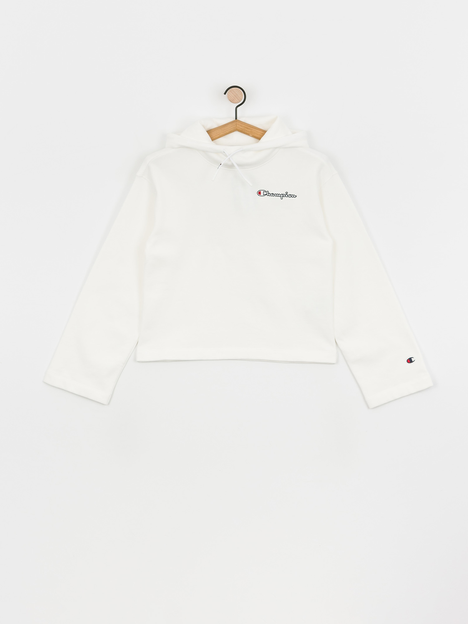 Champion Sweatshirt HD 113186 Wmn Kapucnis pulóver (wht)