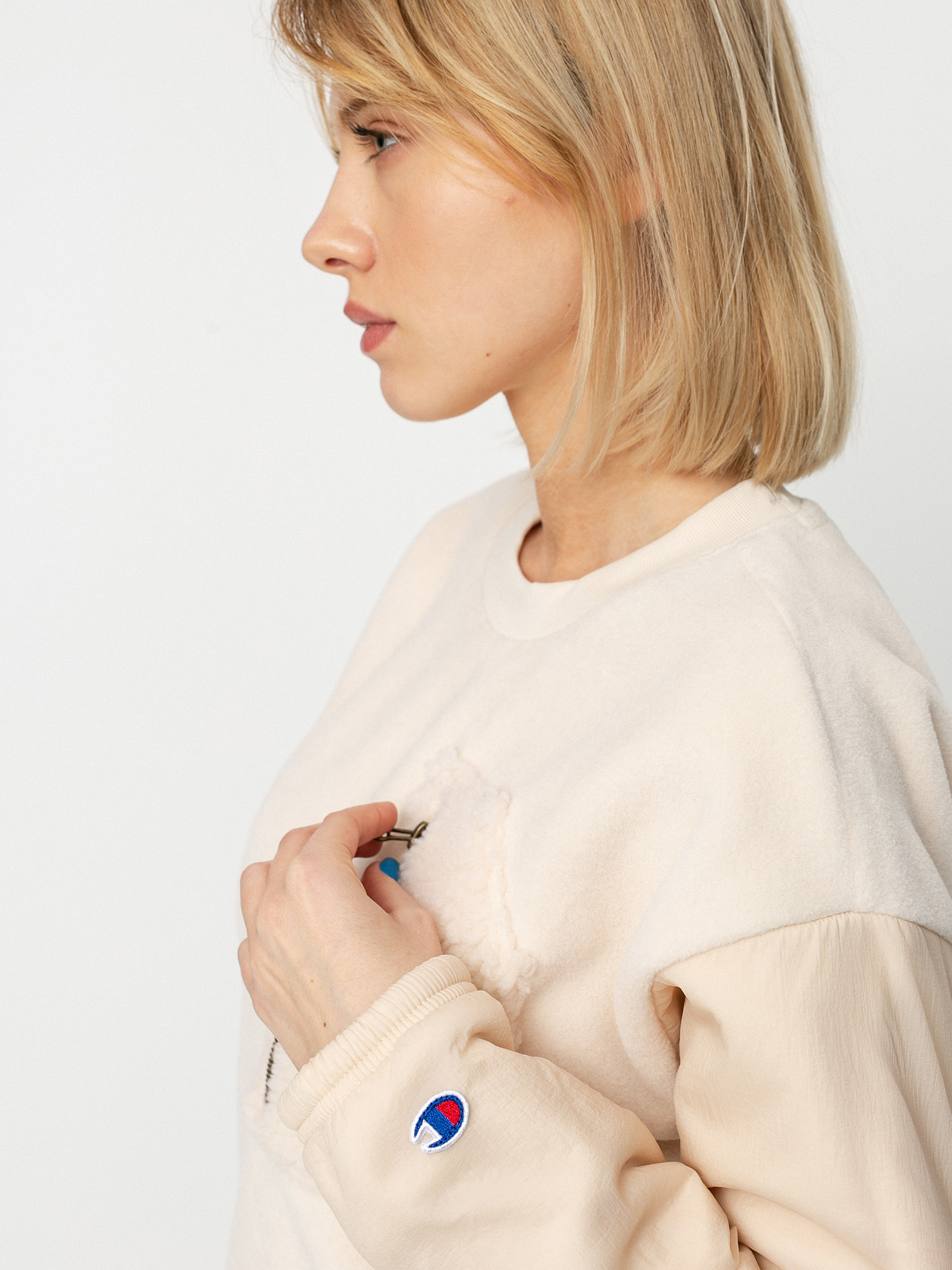 Champion Crewneck Sweatsuit 113507 Wmn Pulóver (sdd)