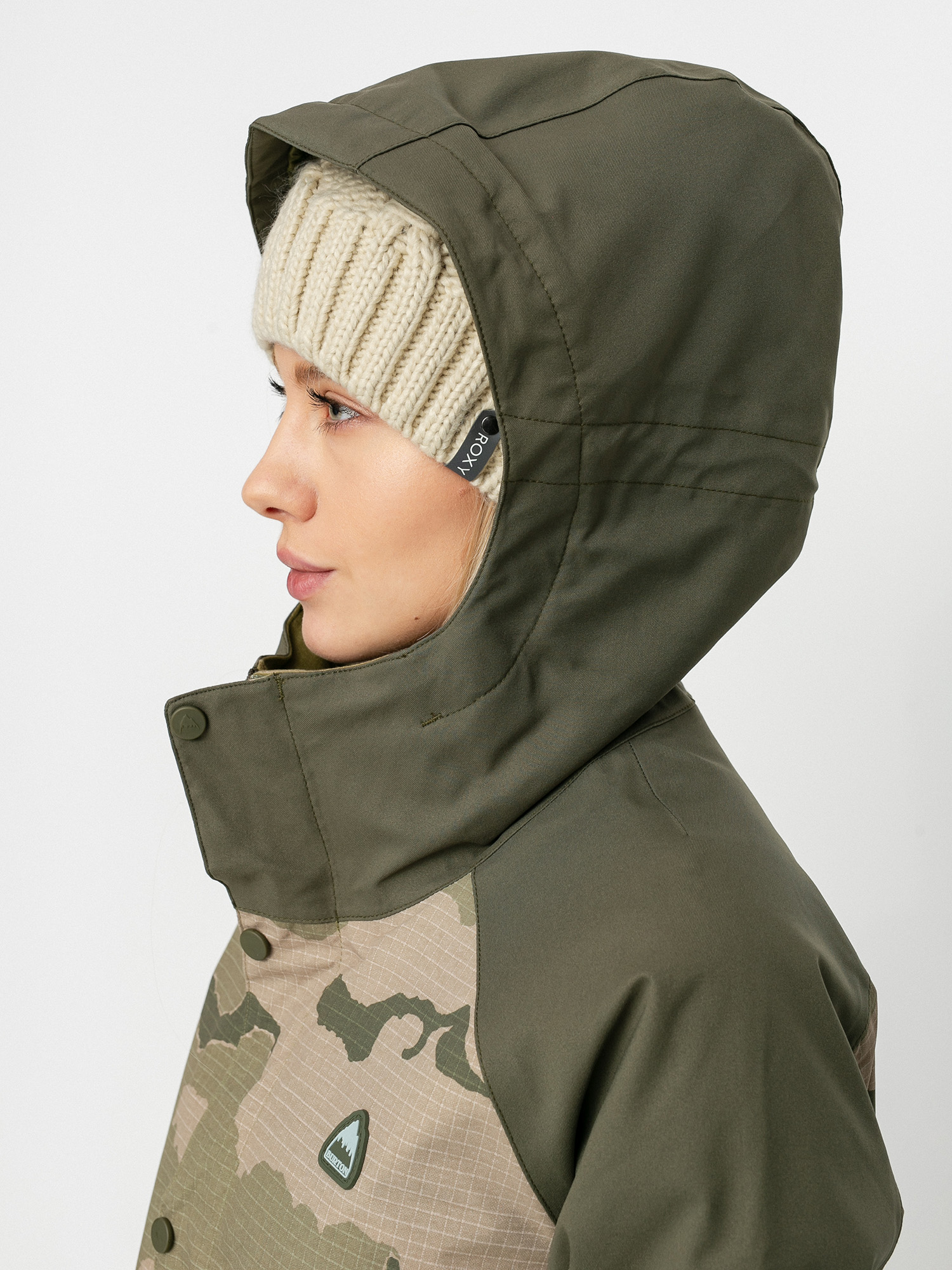 Női Burton Eastfall Snowboard dzseki (keef/barren camo)