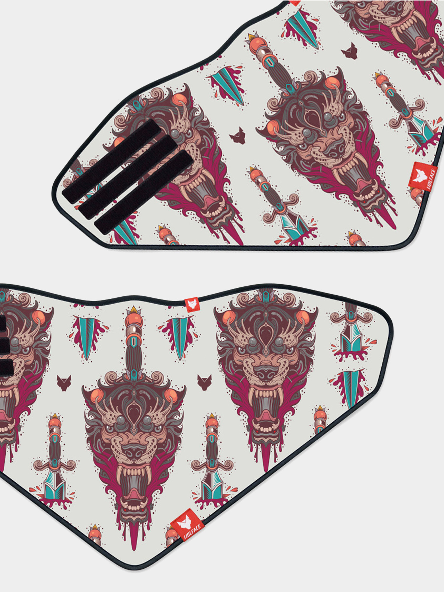 Wolface Okami Bandana (white)