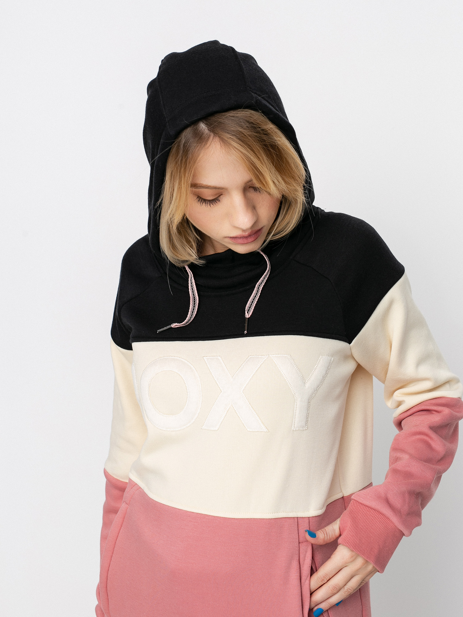 Női Roxy Liberty HD Thermo pulóver (angora)