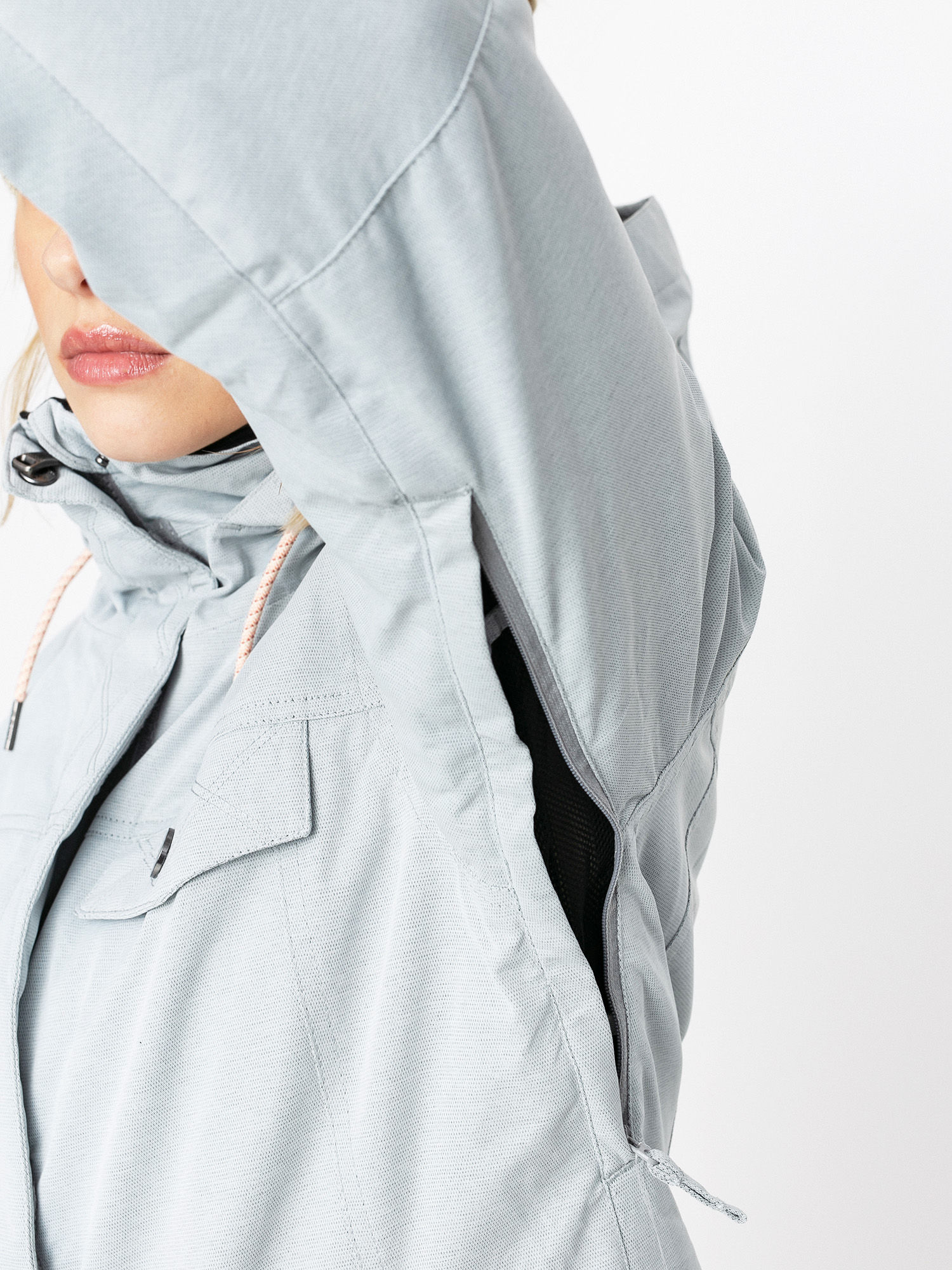 Női Roxy Billie Snowboard dzseki (heather grey)