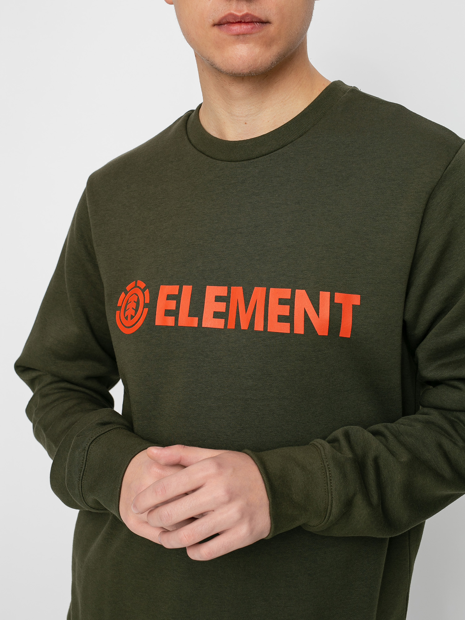 Element Blazin Crew Pulóver (forest night)