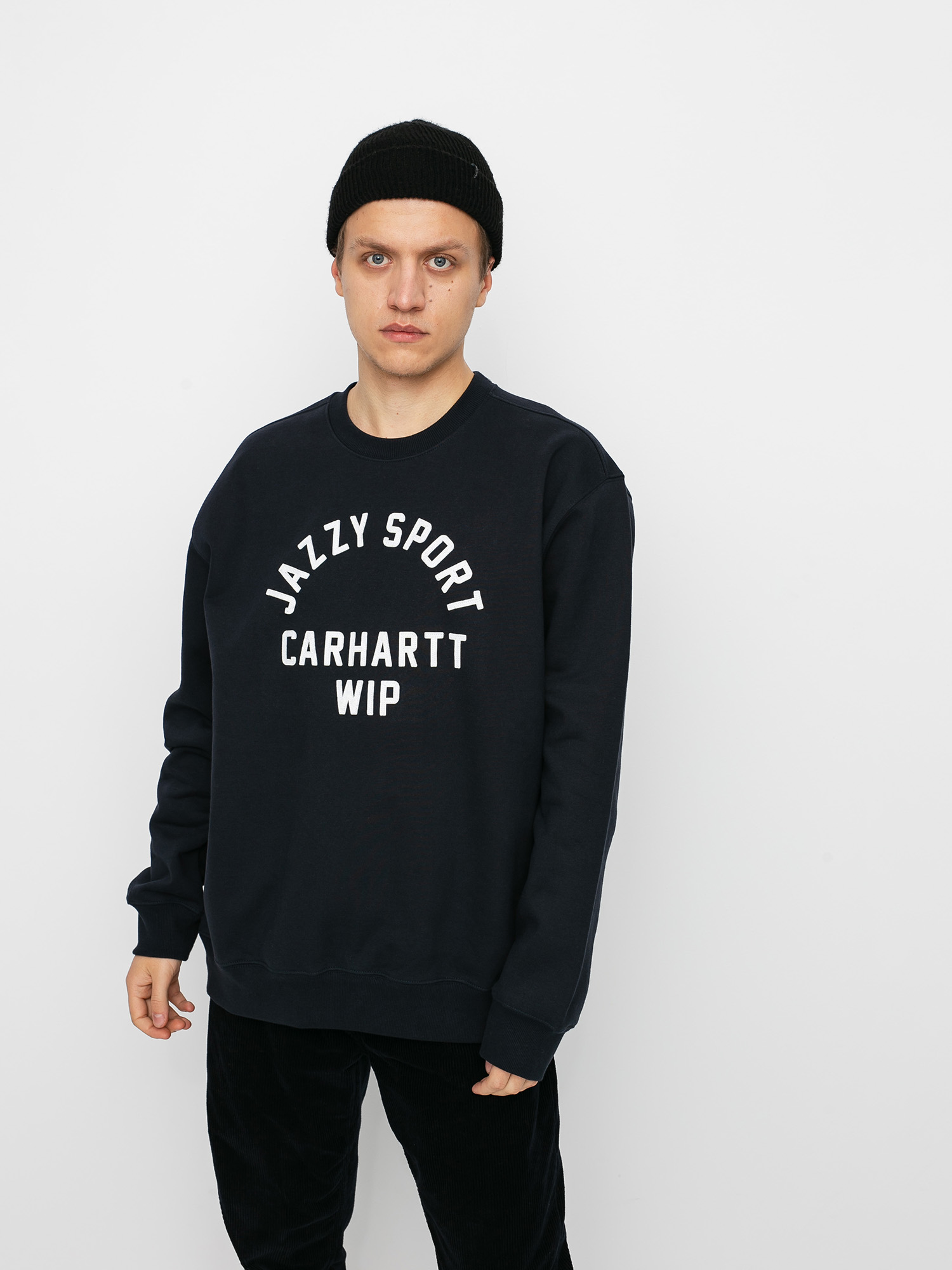 Carhartt WIP X Relevant Parties Jazzy Sport Pulóver (dark navy/white)