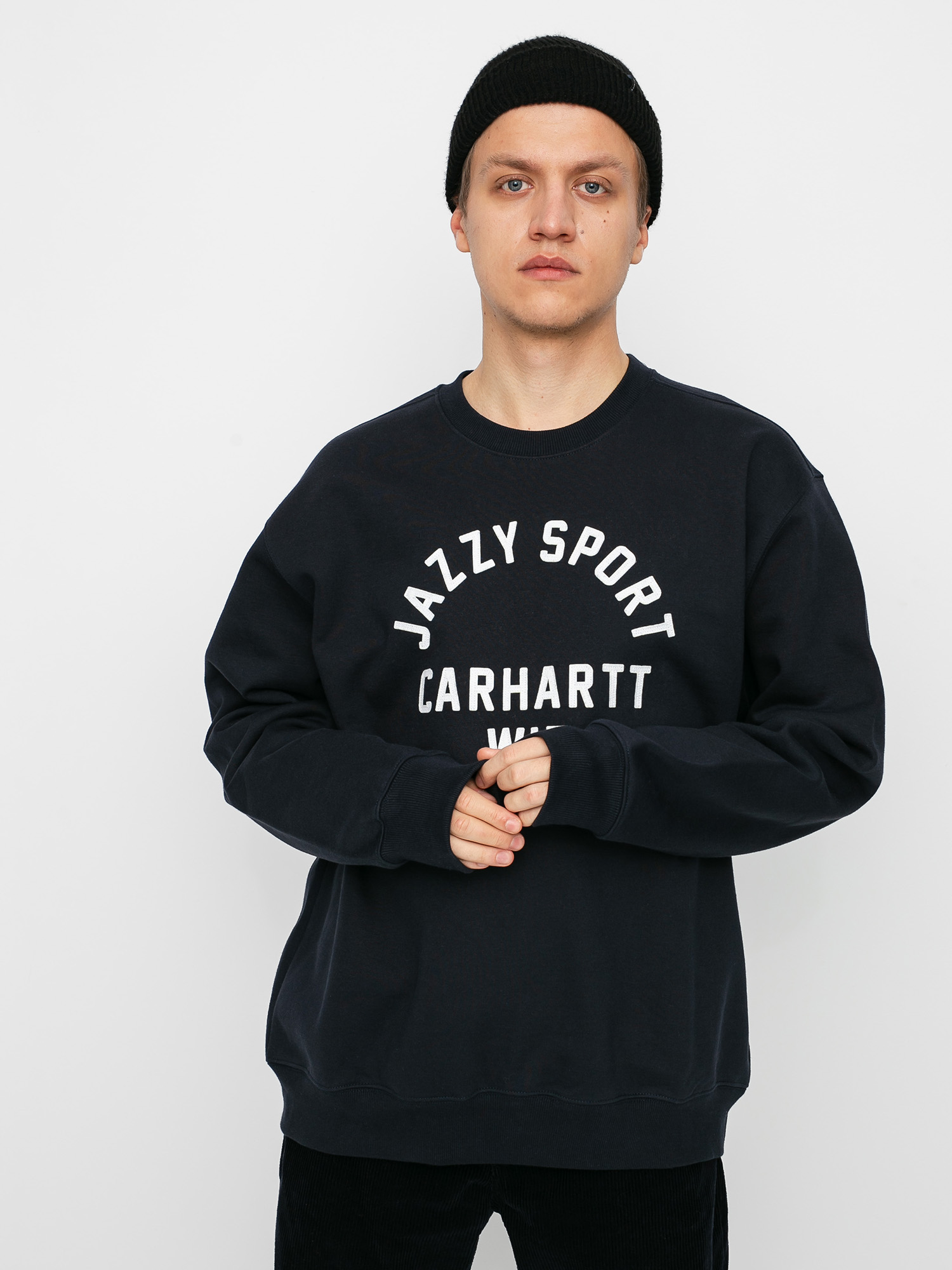Carhartt WIP X Relevant Parties Jazzy Sport Pulóver (dark navy/white)
