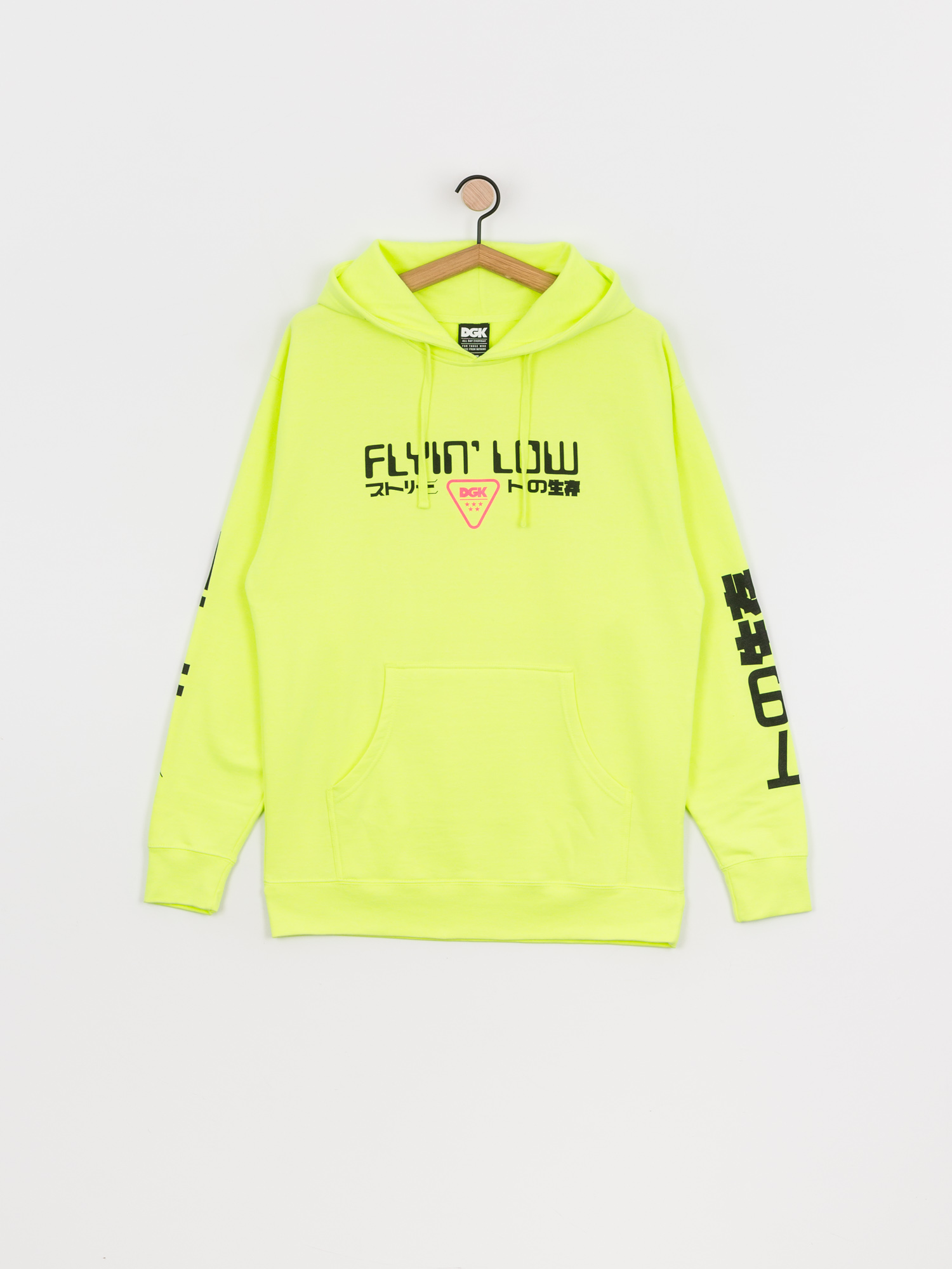 DGK Liquid City HD Kapucnis pulóver (sefety green)