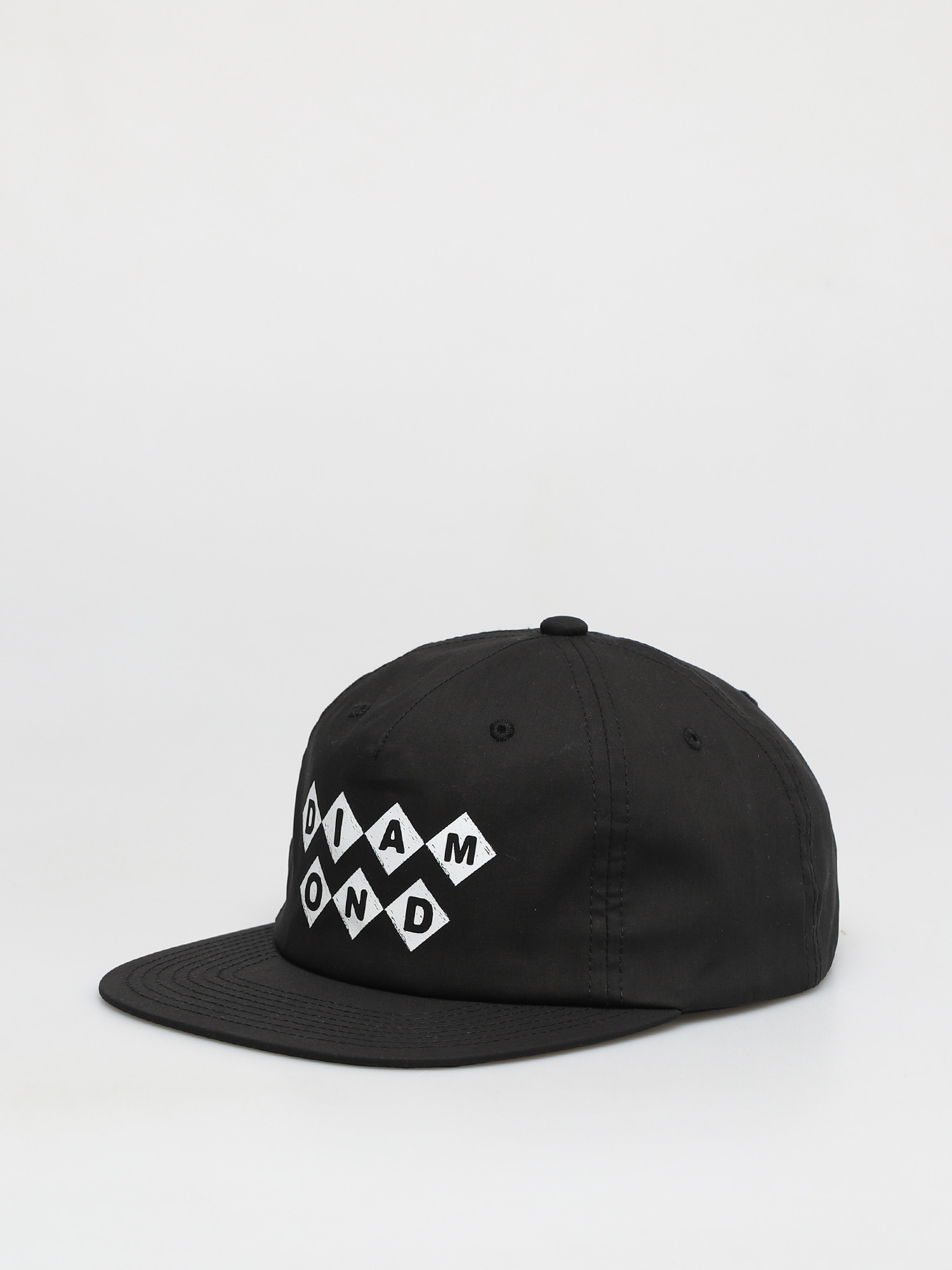 Diamond Supply Co. Gem Block Unstructured Strapback ZD Baseball sapka (black)