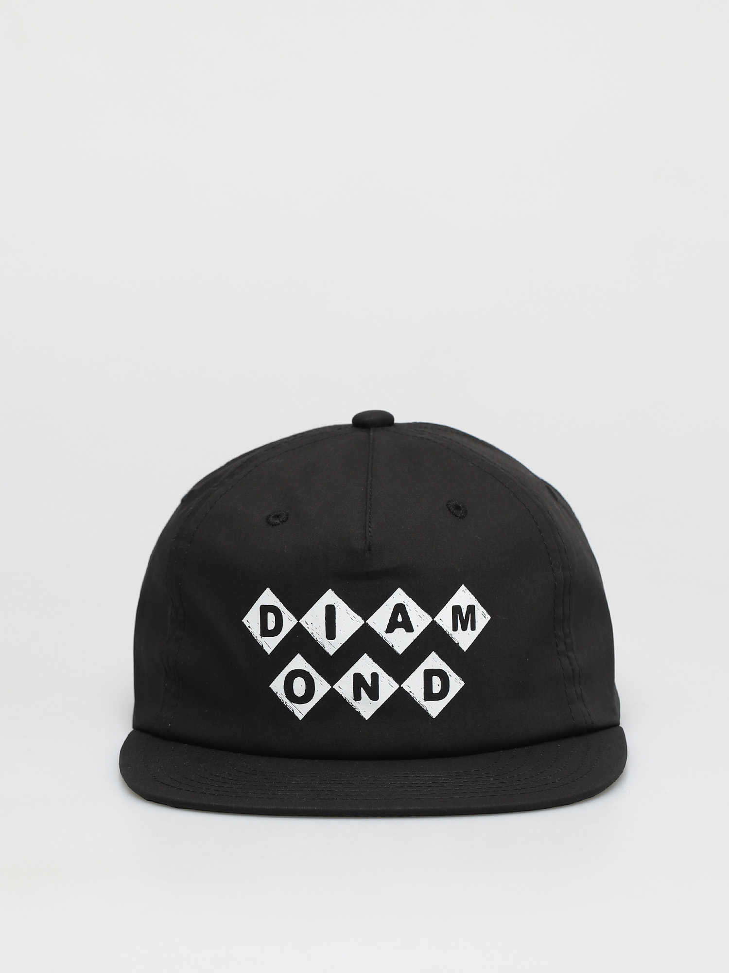Diamond Supply Co. Gem Block Unstructured Strapback ZD Baseball sapka (black)