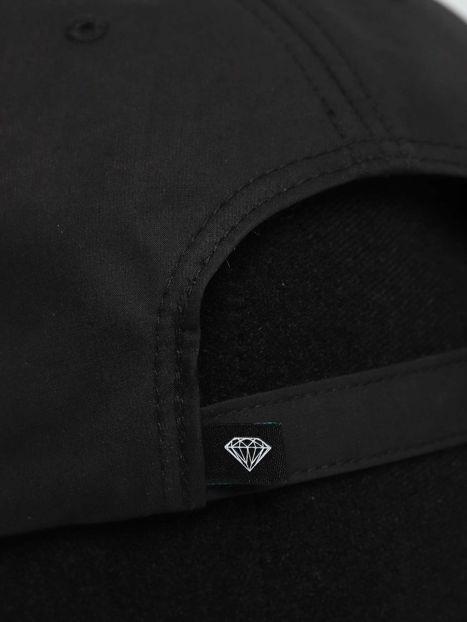 Diamond Supply Co. Gem Block Unstructured Strapback ZD Baseball sapka (black)