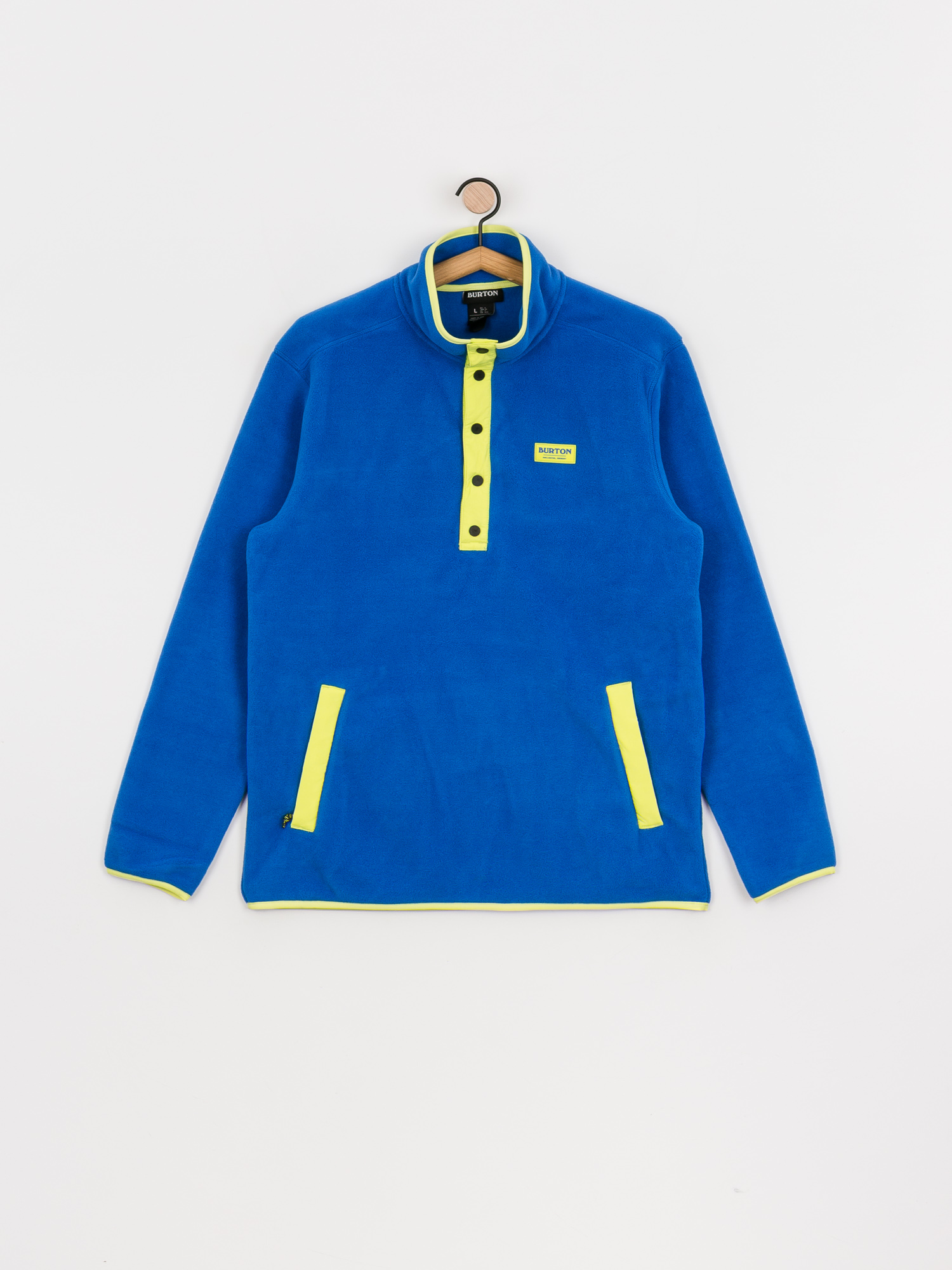Férfi Burton Hearth Pullover Polár pulóver (lapis blue)
