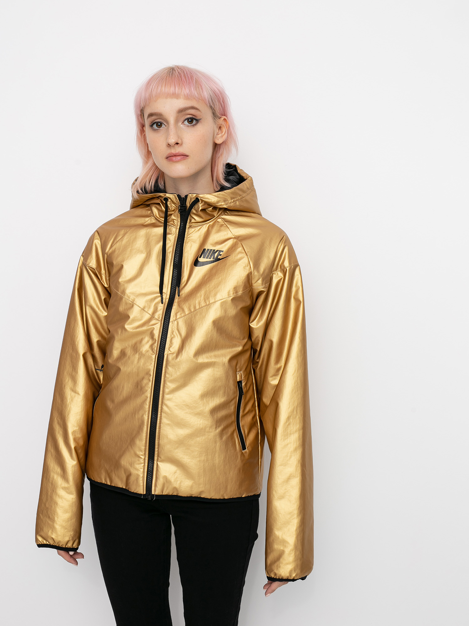 Dzseki Nike Syn Fill Wr Jkt Mtlc Wmn (metallic gold/black/black)