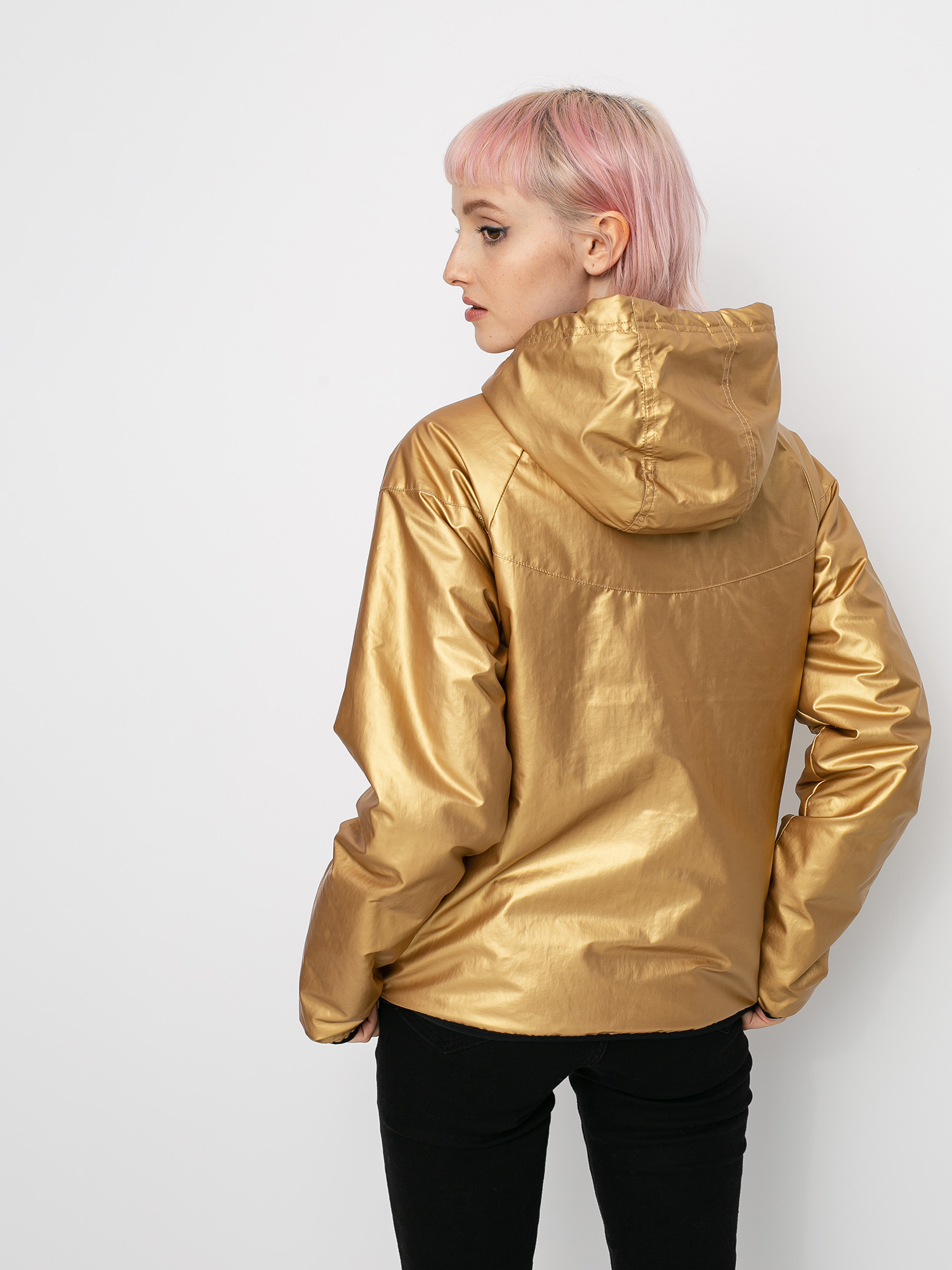 Dzseki Nike Syn Fill Wr Jkt Mtlc Wmn (metallic gold/black/black)