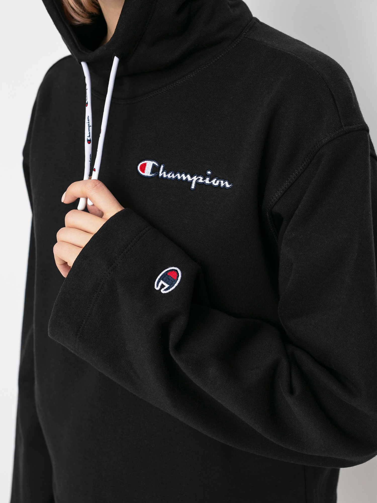 Champion Sweatshirt HD 113186 Wmn Kapucnis pulóver (nbk)