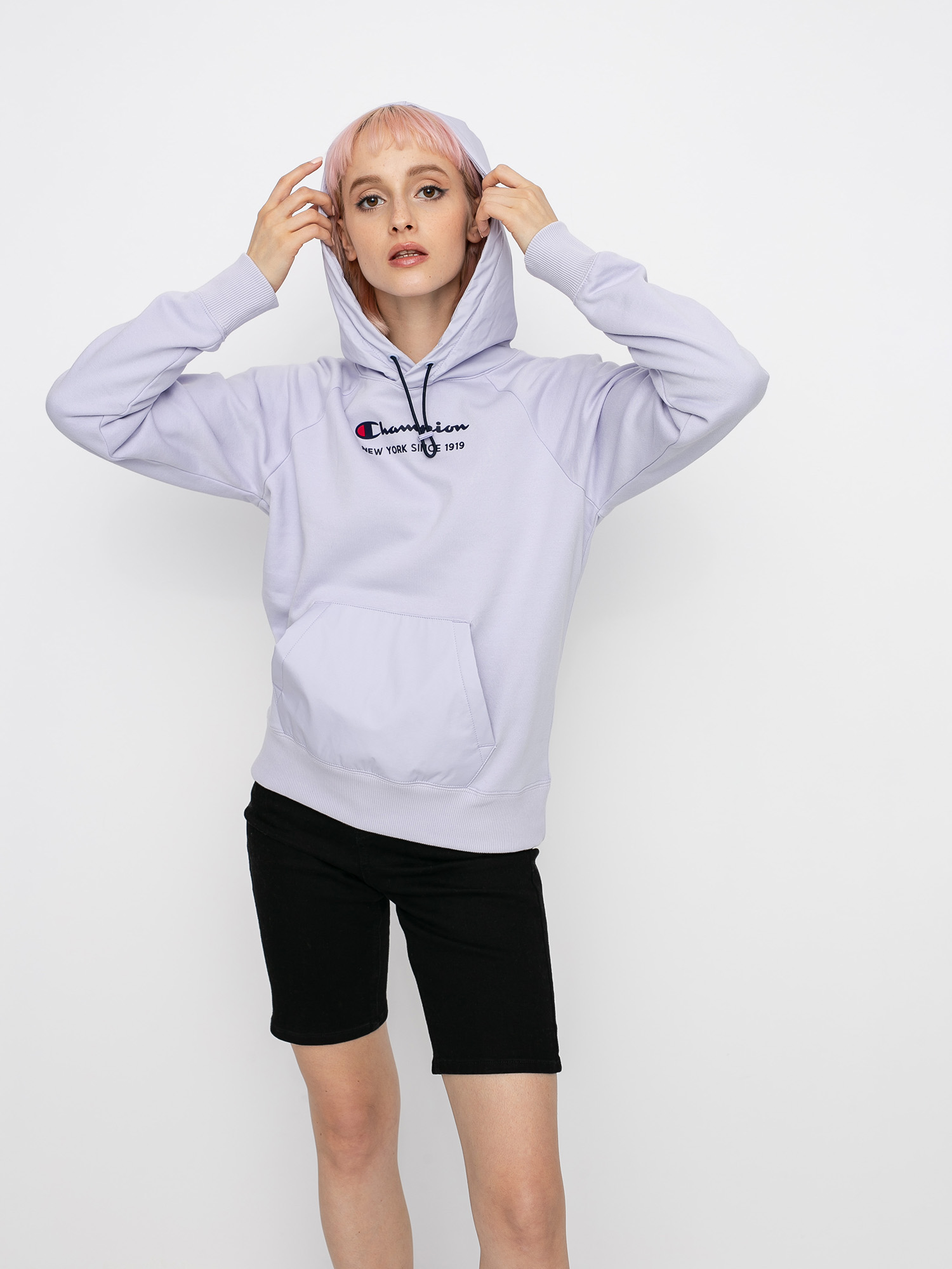 Champion Sweatshirt HD 113275 Wmn Kapucnis pulóver (lac/lac)