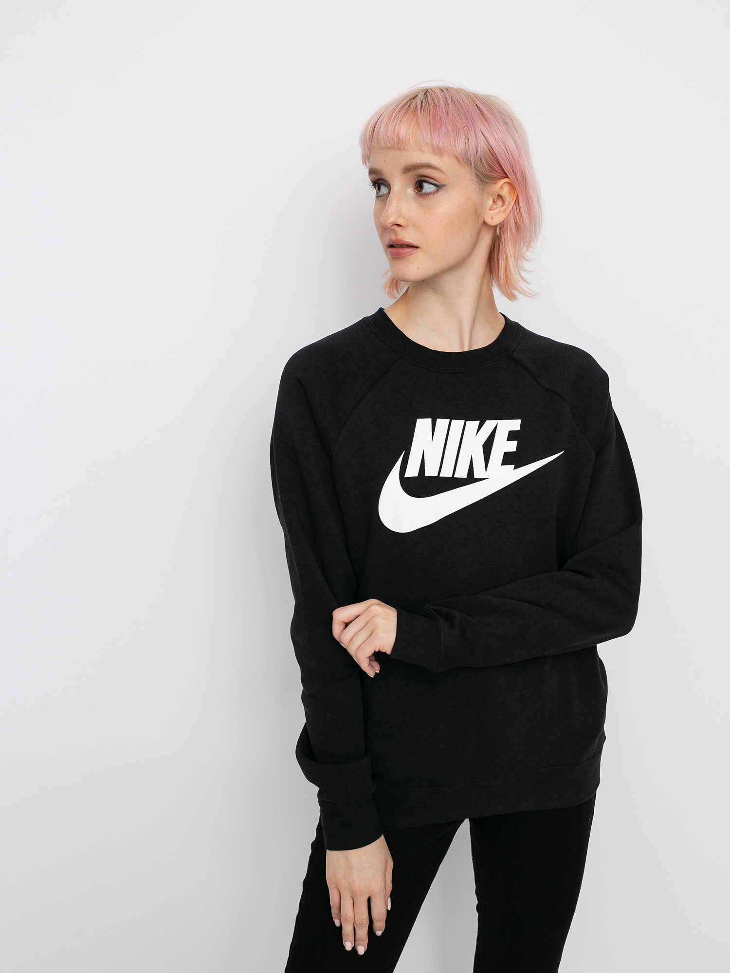 Nike Sportswear Rally Wmn Pulóver (black/white)