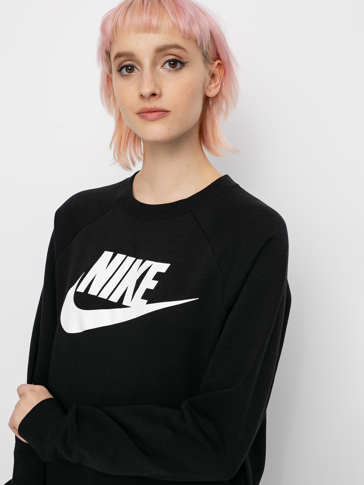 Nike Sportswear Rally Wmn Pulóver (black/white)