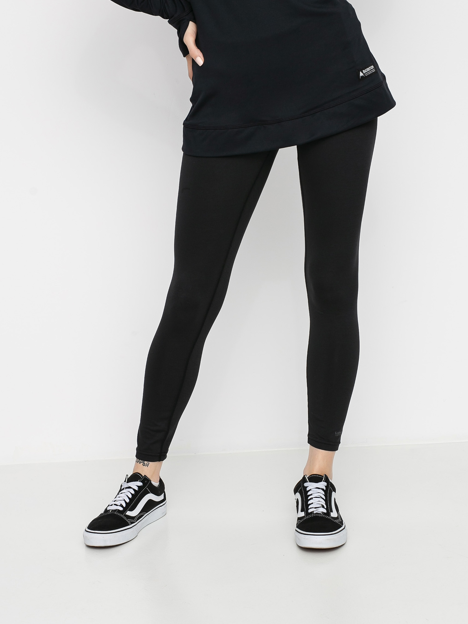 Női Burton Lightweight X Base Layer Pant Thermo leggings (true black)