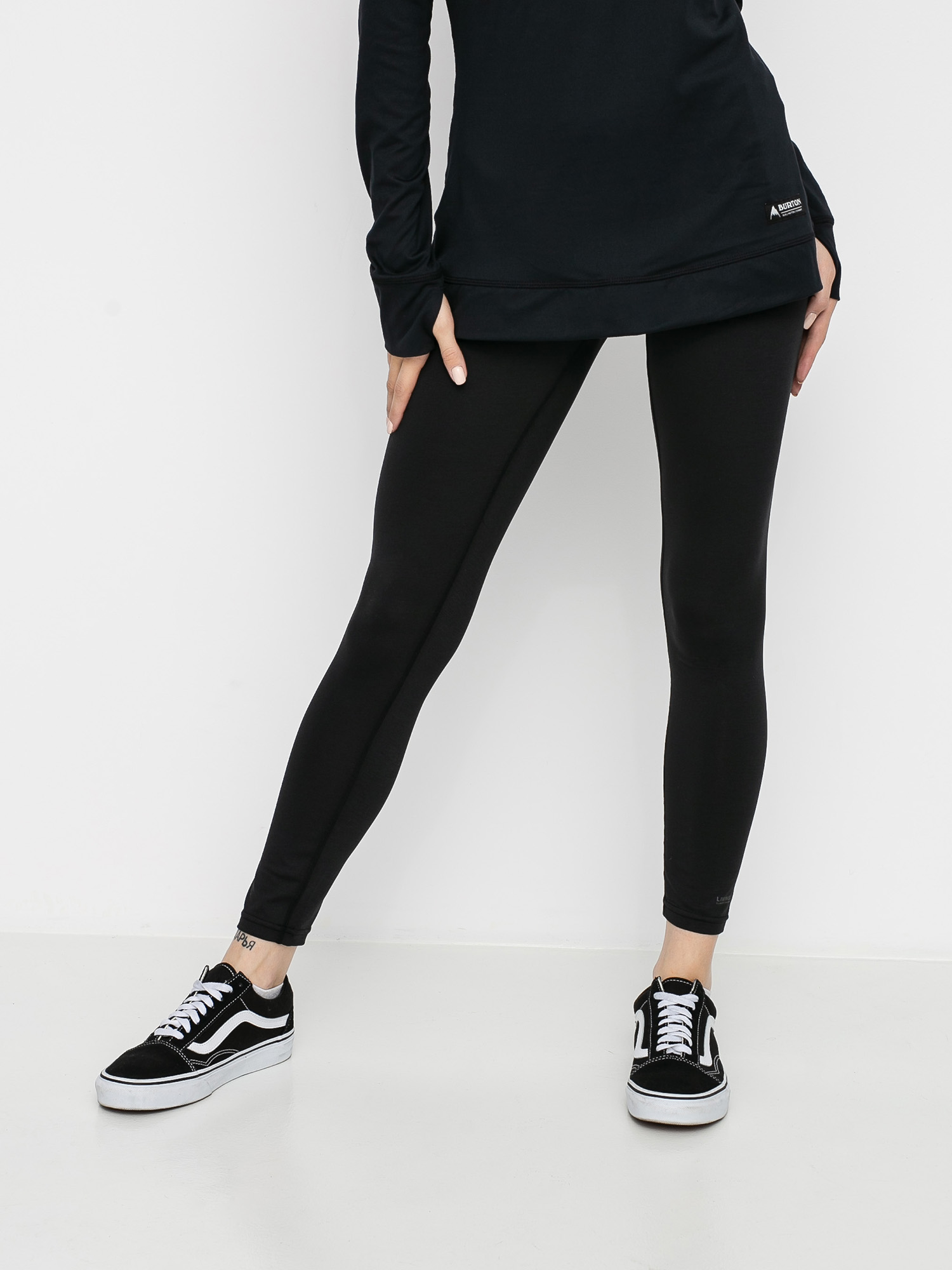 Női Burton Lightweight X Base Layer Pant Thermo leggings (true black)