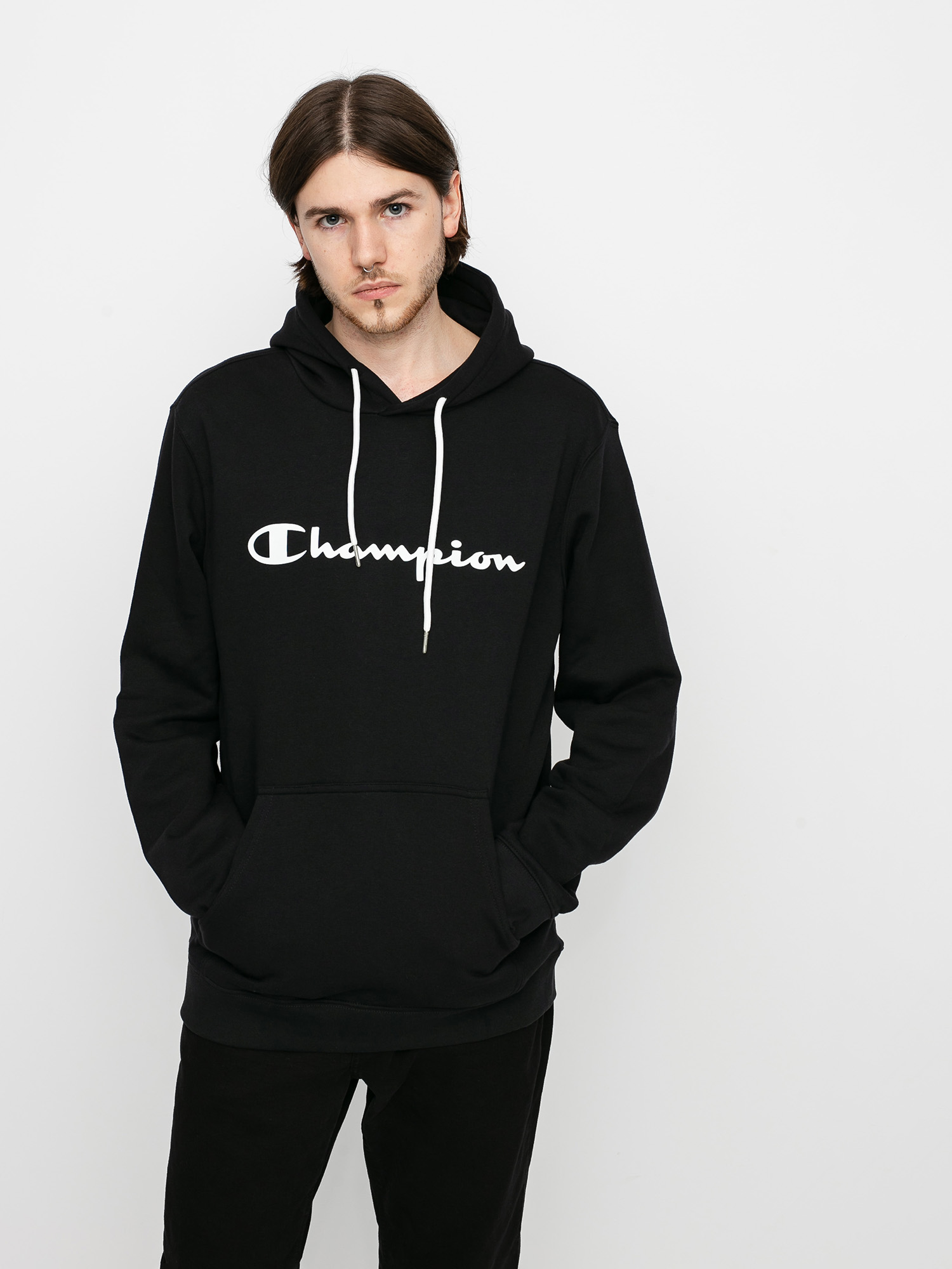 Champion Legacy Sweatshirt HD 214743 Kapucnis pulóver (nbk)